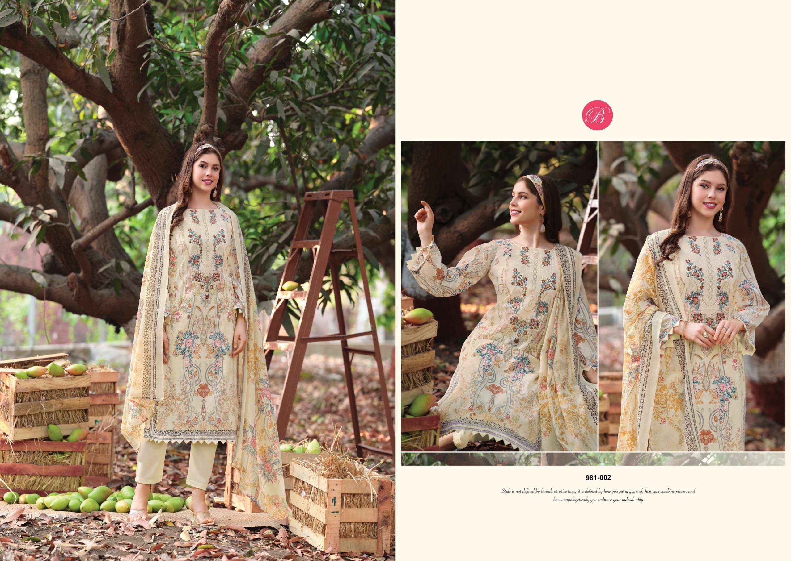 Belliza Naira Vol 143 Cotton Dress Material 8 pcs Cataloge
