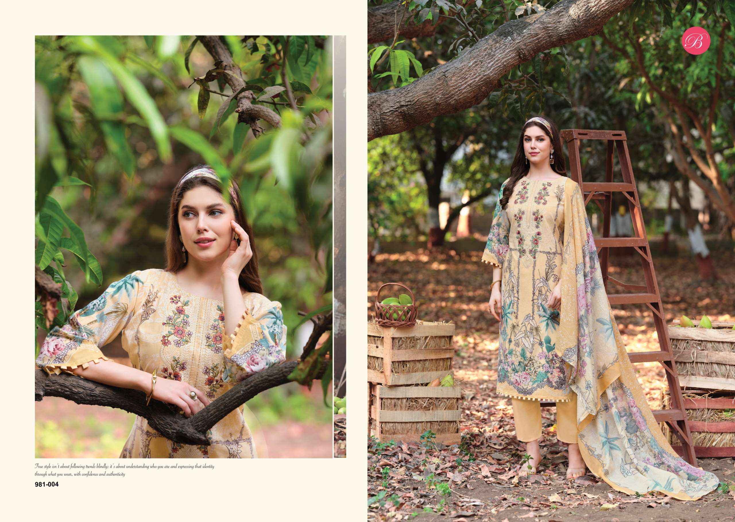 Belliza Naira Vol 143 Cotton Dress Material 8 pcs Cataloge