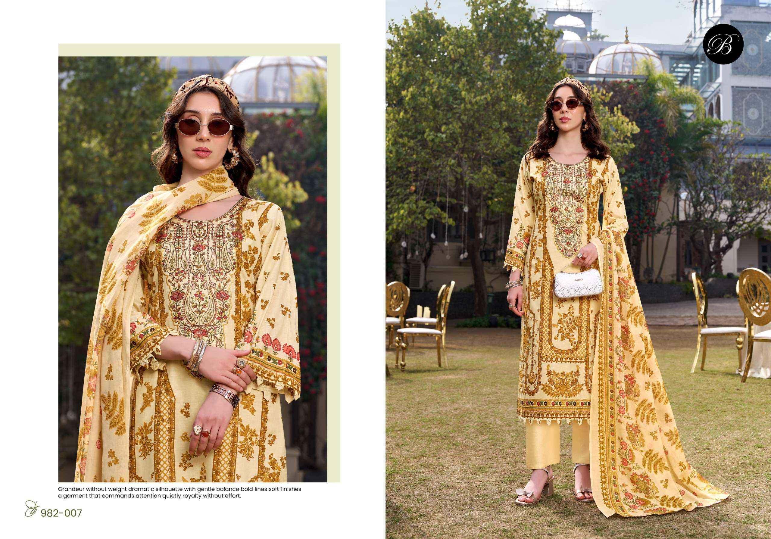 Belliza Naira Vol 144 Cotton Dress Material 8 pcs Cataloge