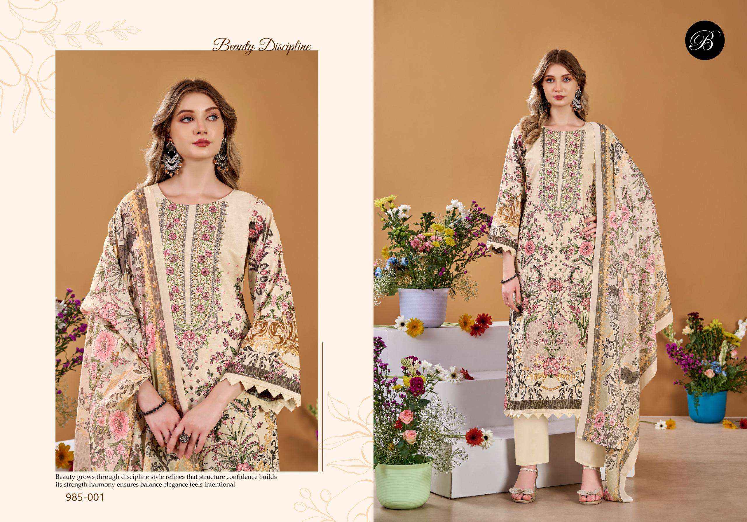 Belliza Naira Vol 145 Cotton Dress Material 8 pcs Cataloge