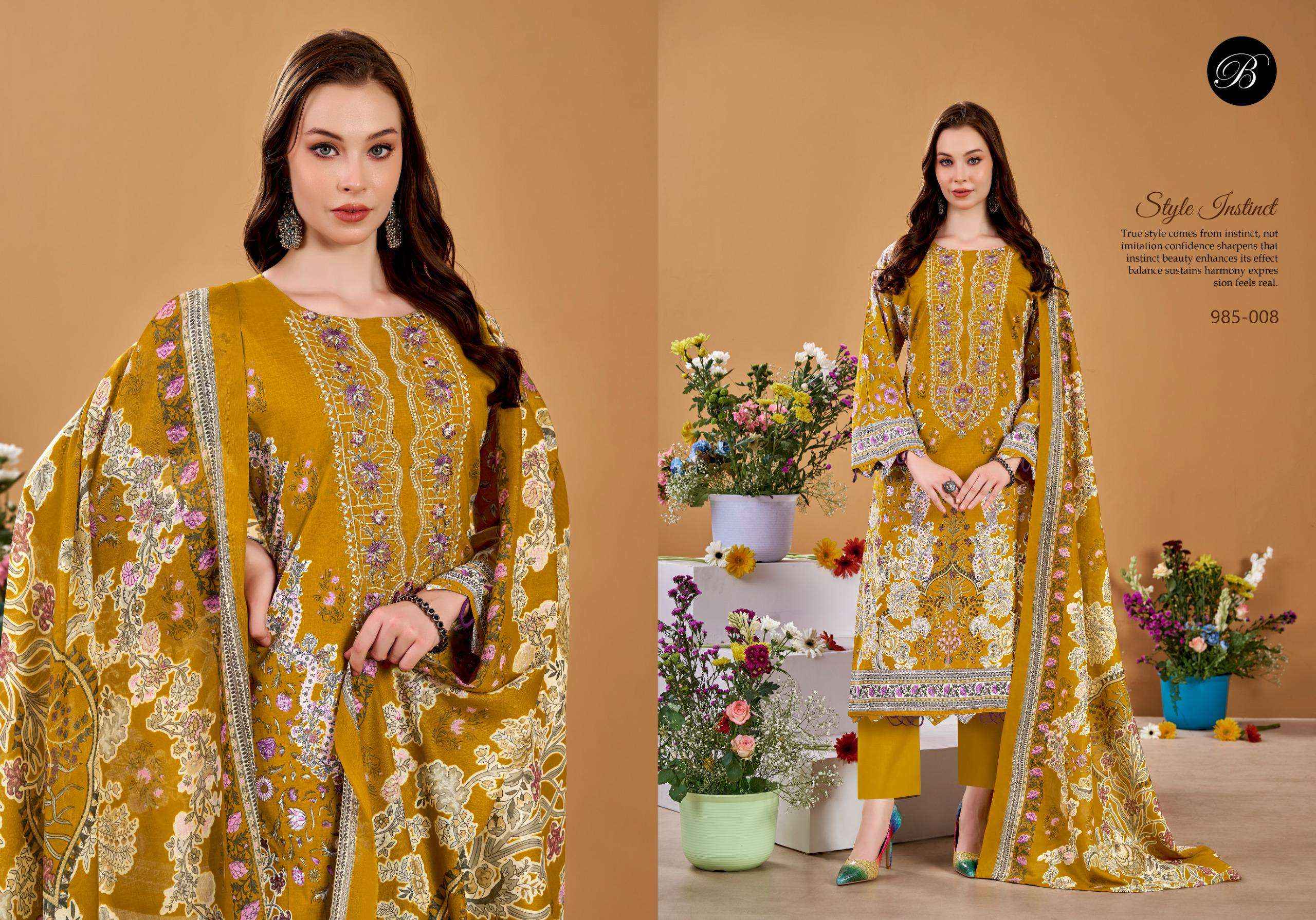 Belliza Naira Vol 145 Cotton Dress Material 8 pcs Cataloge