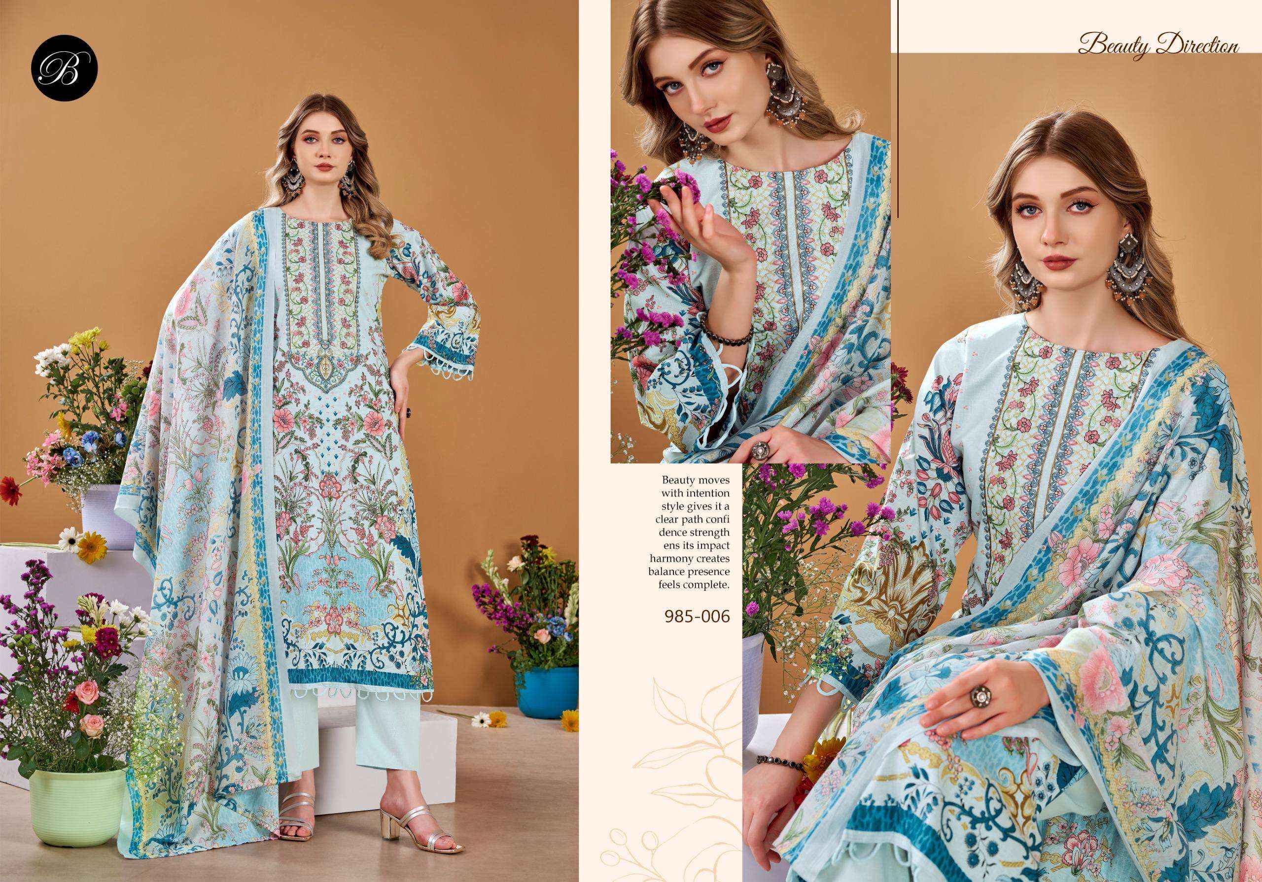 Belliza Naira Vol 145 Cotton Dress Material 8 pcs Cataloge