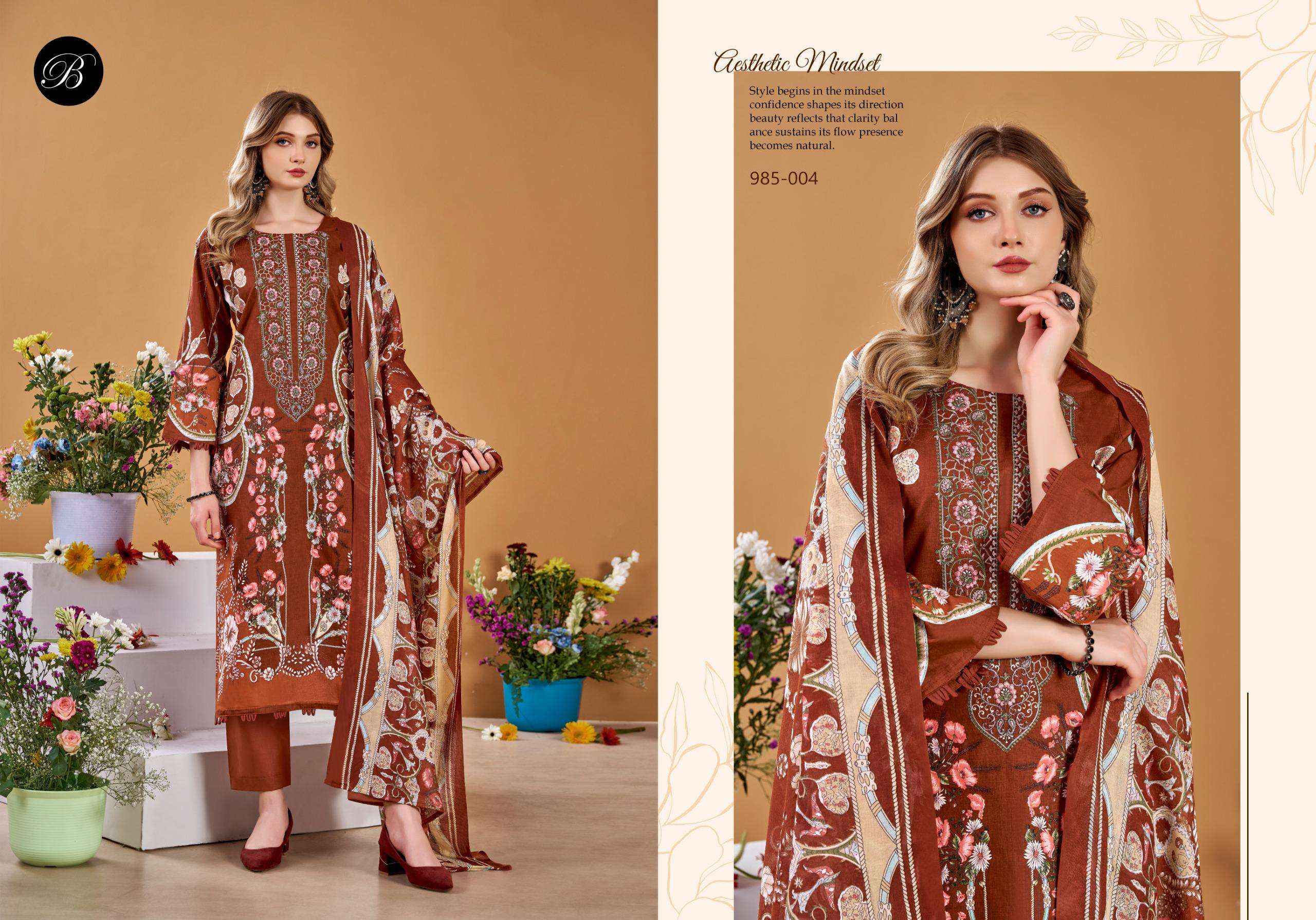 Belliza Naira Vol 145 Cotton Dress Material 8 pcs Cataloge