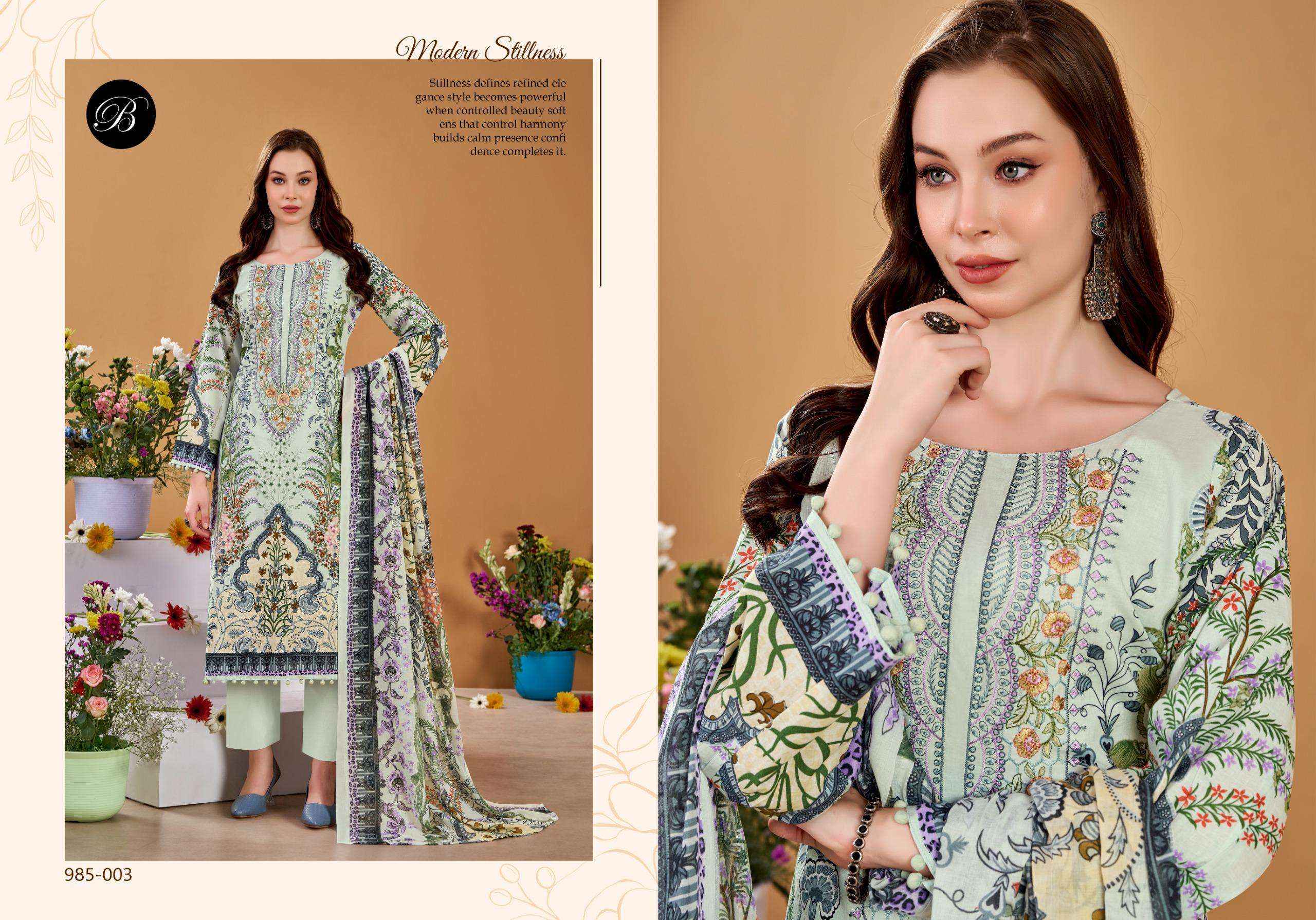 Belliza Naira Vol 145 Cotton Dress Material 8 pcs Cataloge