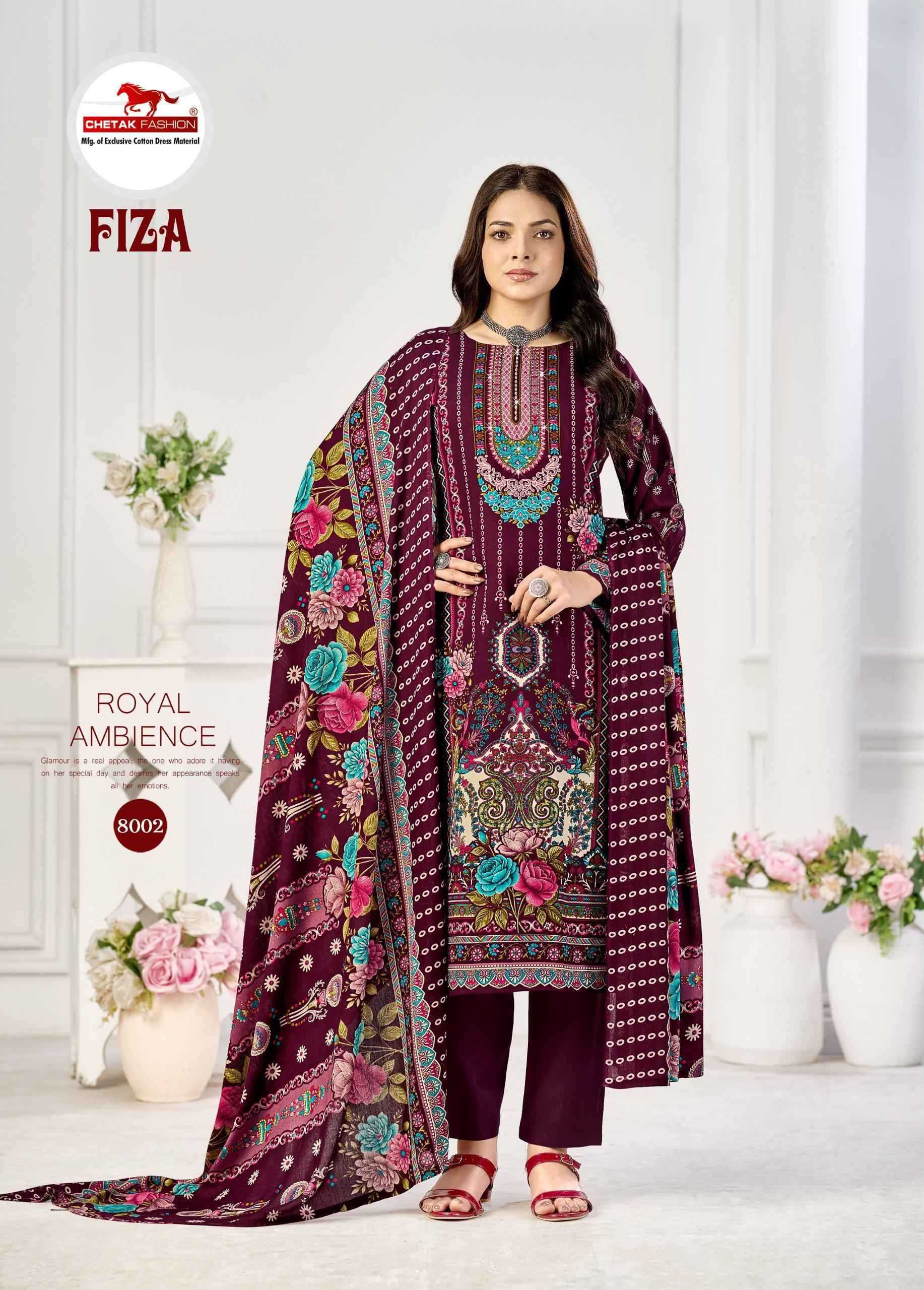 Chetak Fashion Fiza Vol 8 Rayon Dress Material 8 pcs Catalogue