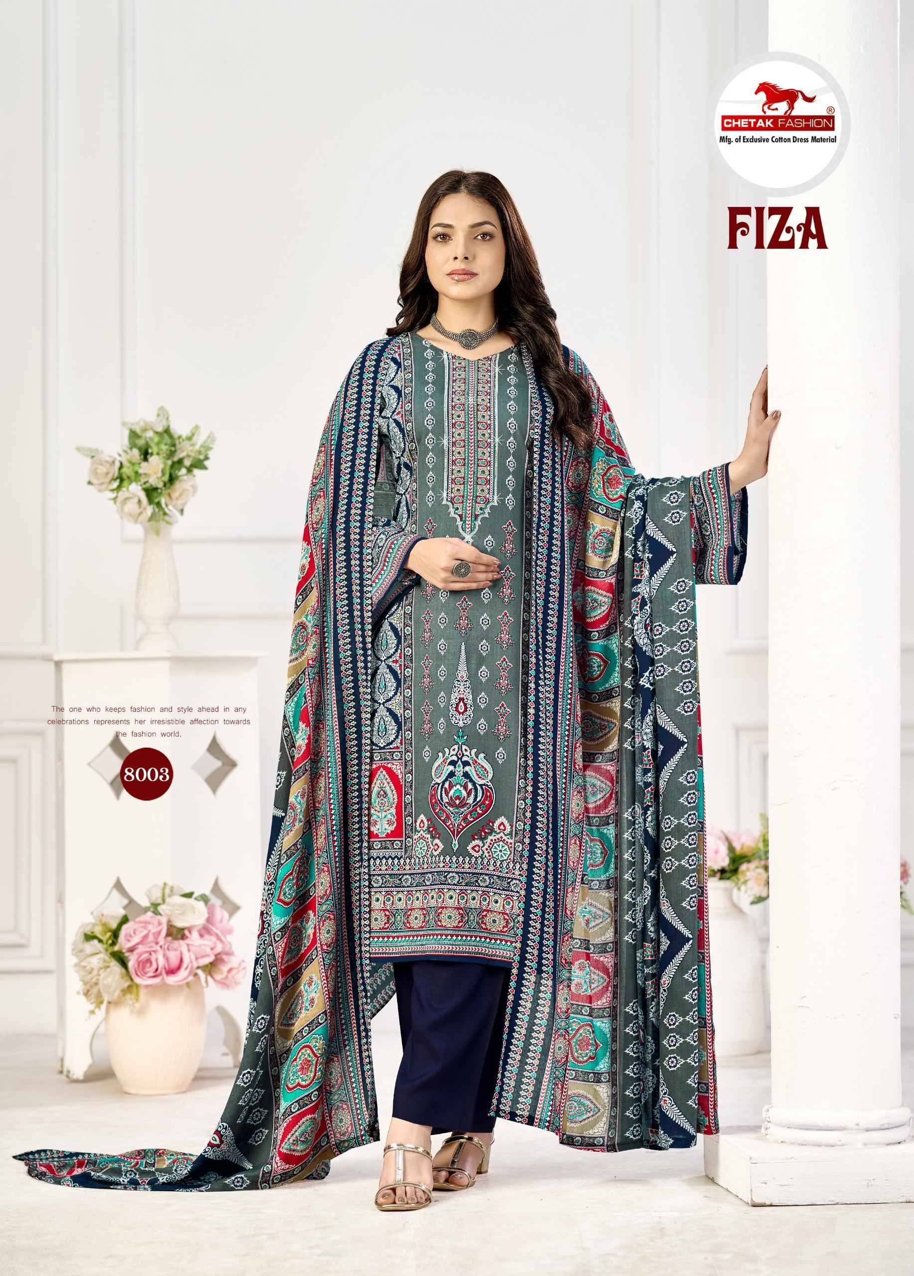 Chetak Fashion Fiza Vol 8 Rayon Dress Material 8 pcs Catalogue