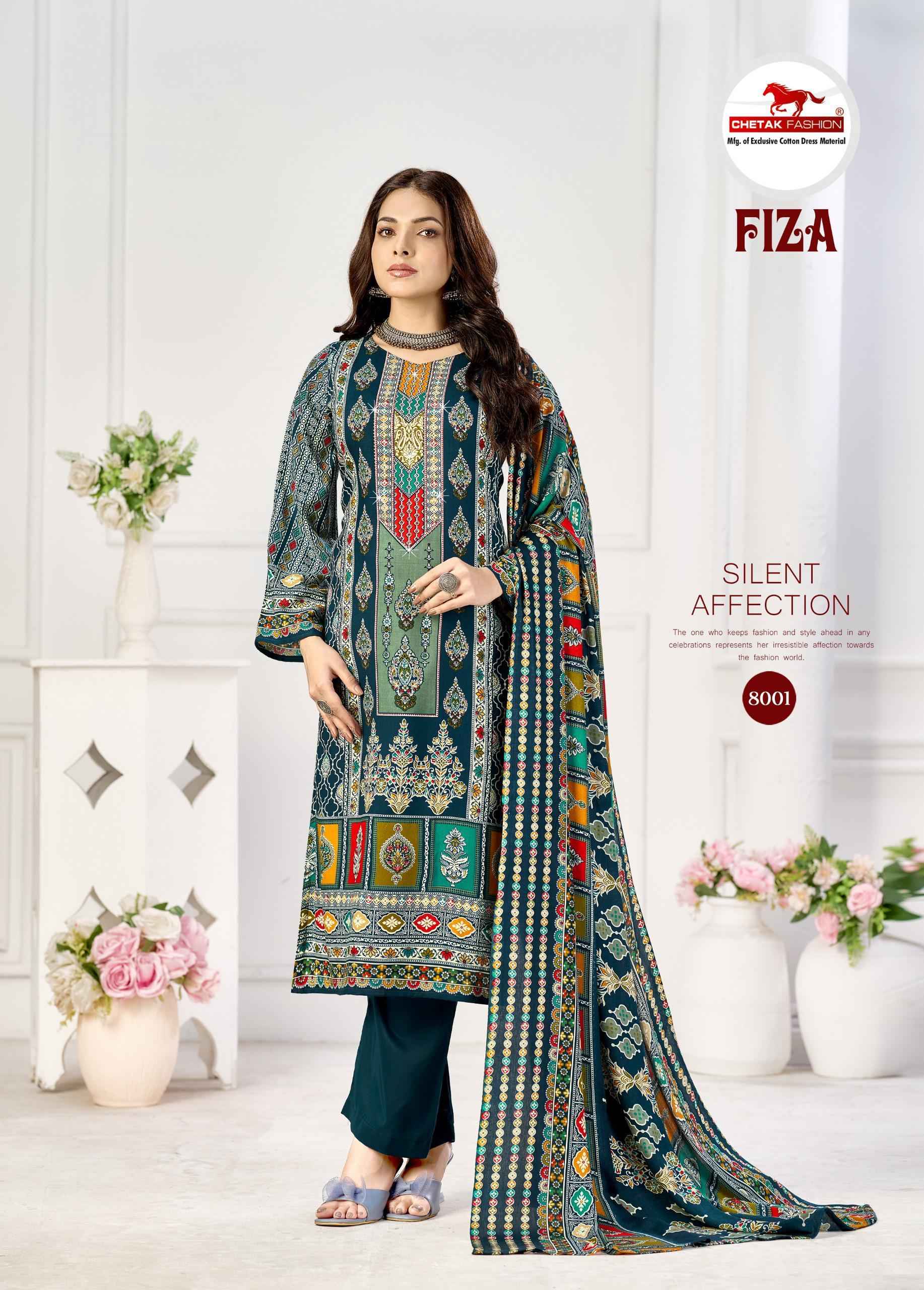 Chetak Fashion Fiza Vol 8 Rayon Dress Material 8 pcs Catalogue