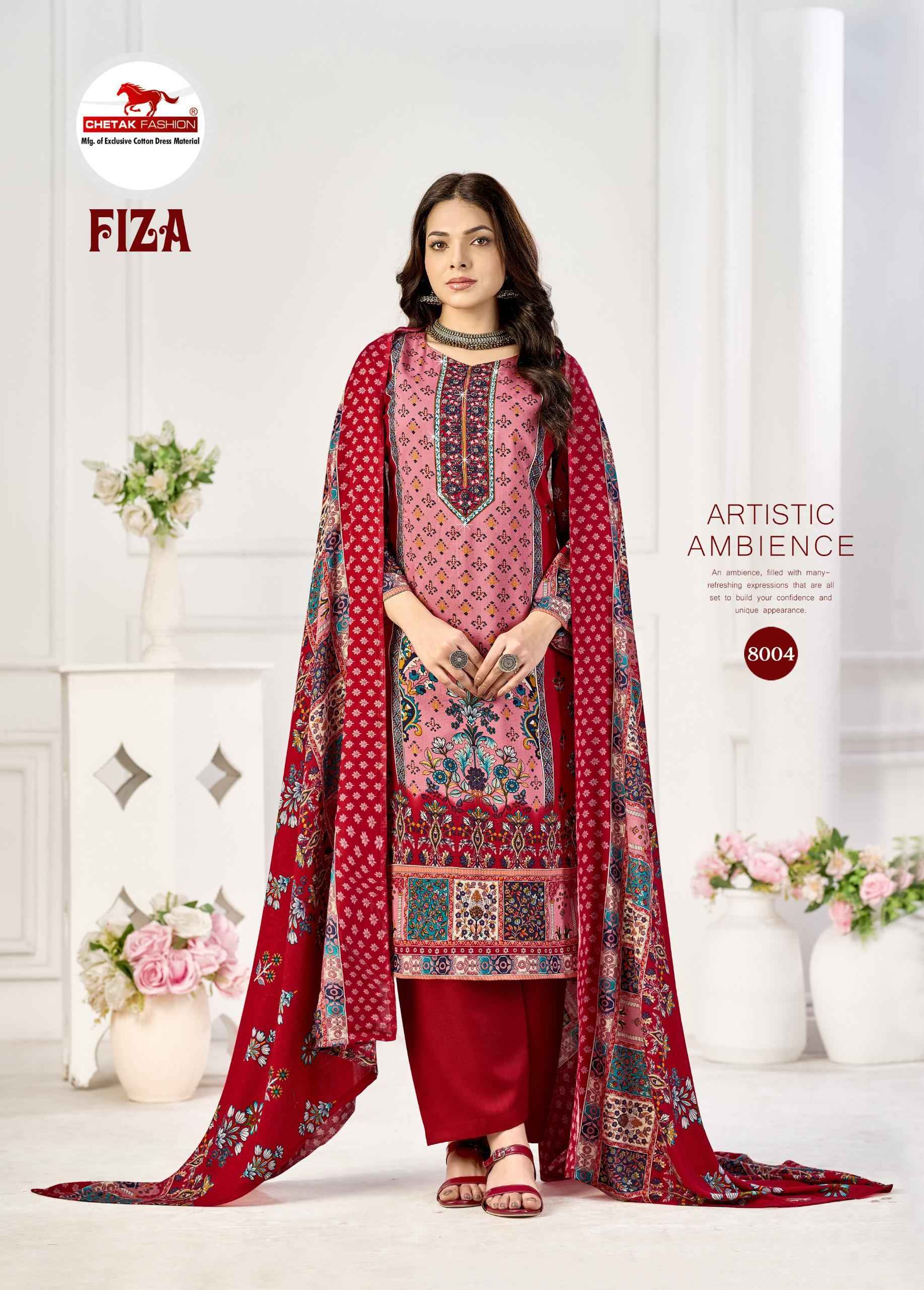 Chetak Fashion Fiza Vol 8 Rayon Dress Material 8 pcs Catalogue