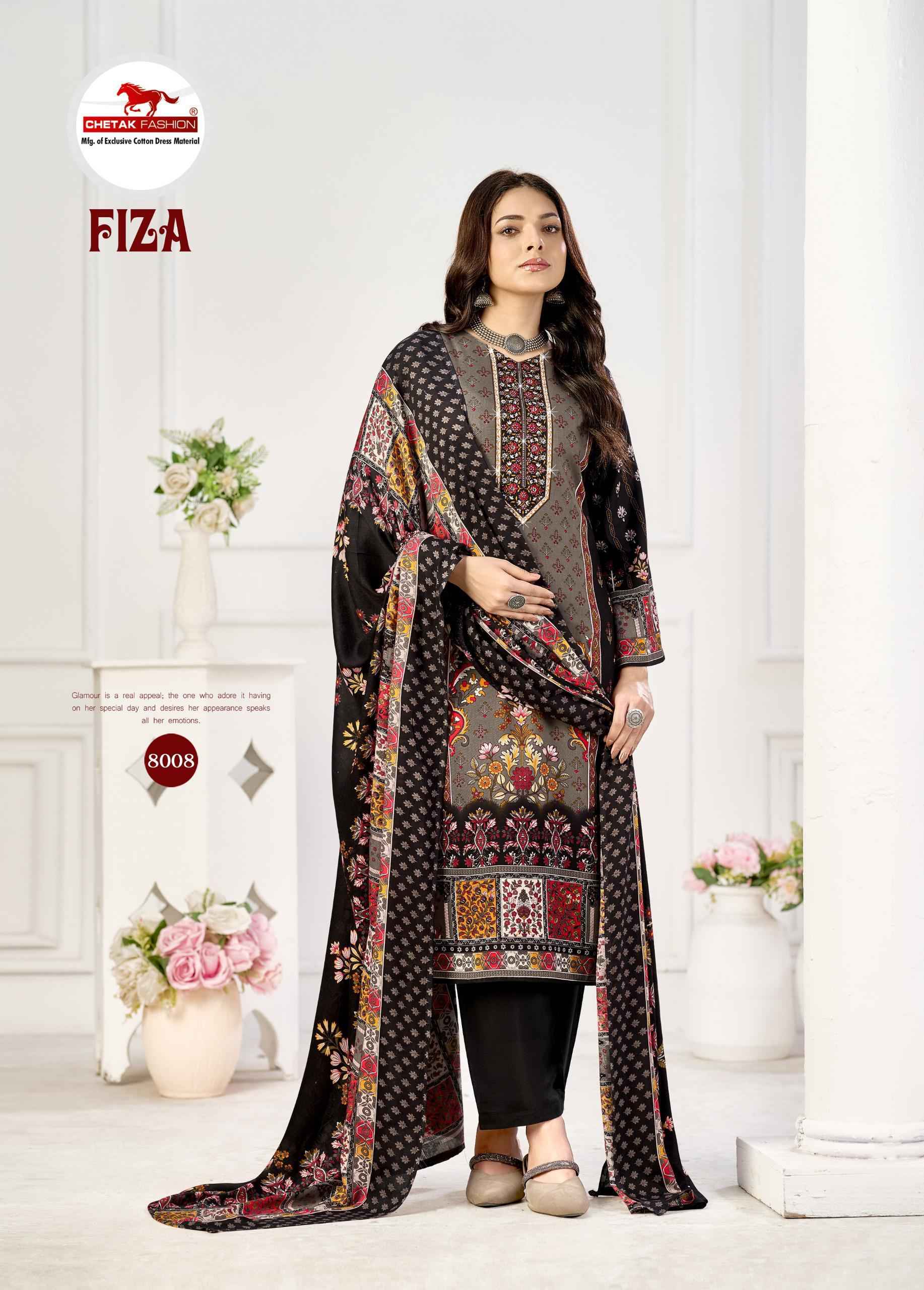 Chetak Fashion Fiza Vol 8 Rayon Dress Material 8 pcs Catalogue