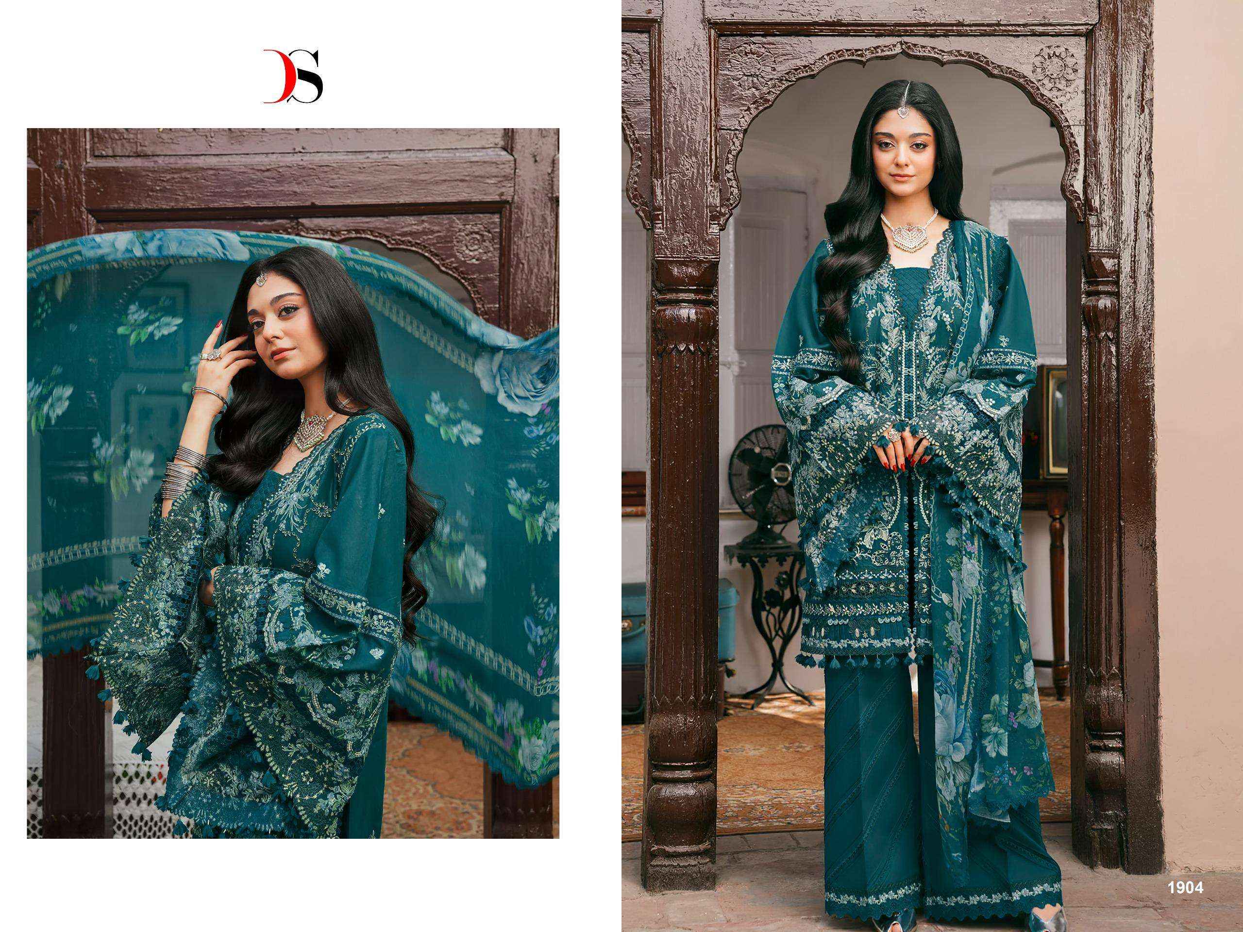 Deepsy Elaf Premium Vol 4 Cotton Dress Material 6 pcs Catalogue
