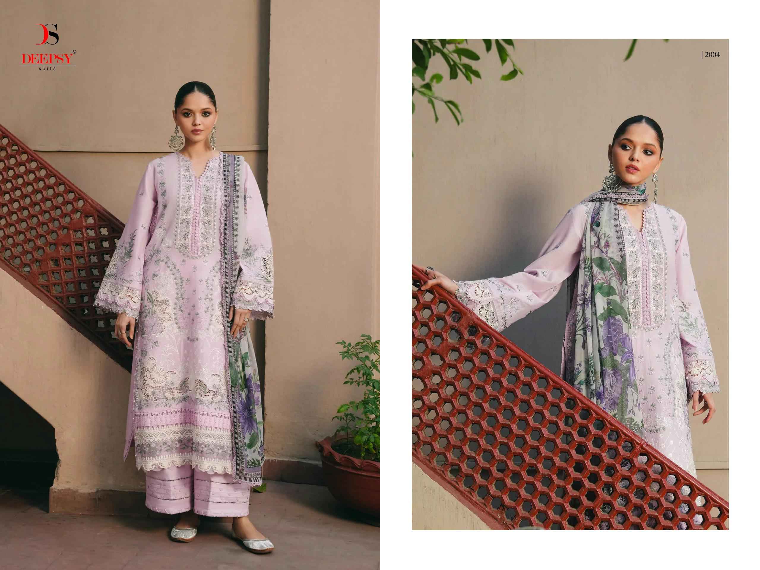Deepsy Elaf Premium Vol 5 Cotton Dress Material 6 pcs Catalogue