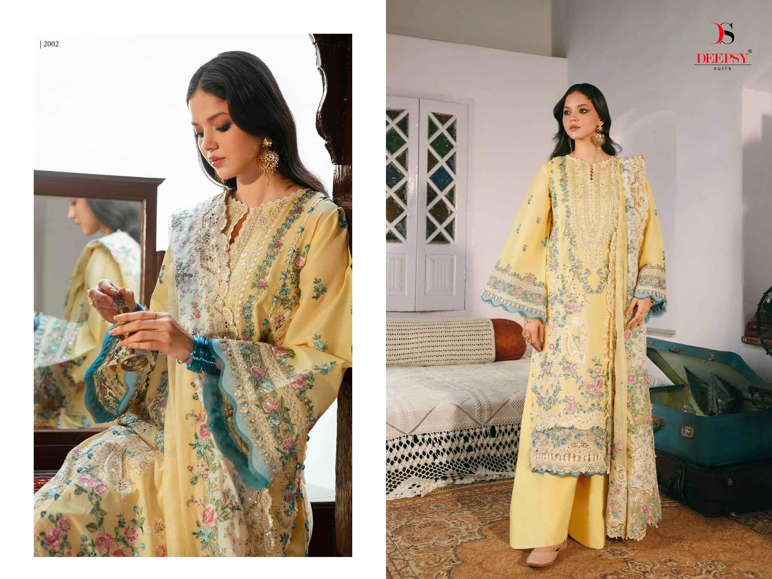 Deepsy Elaf Premium Vol 5 Cotton Dress Material 6 pcs Catalogue