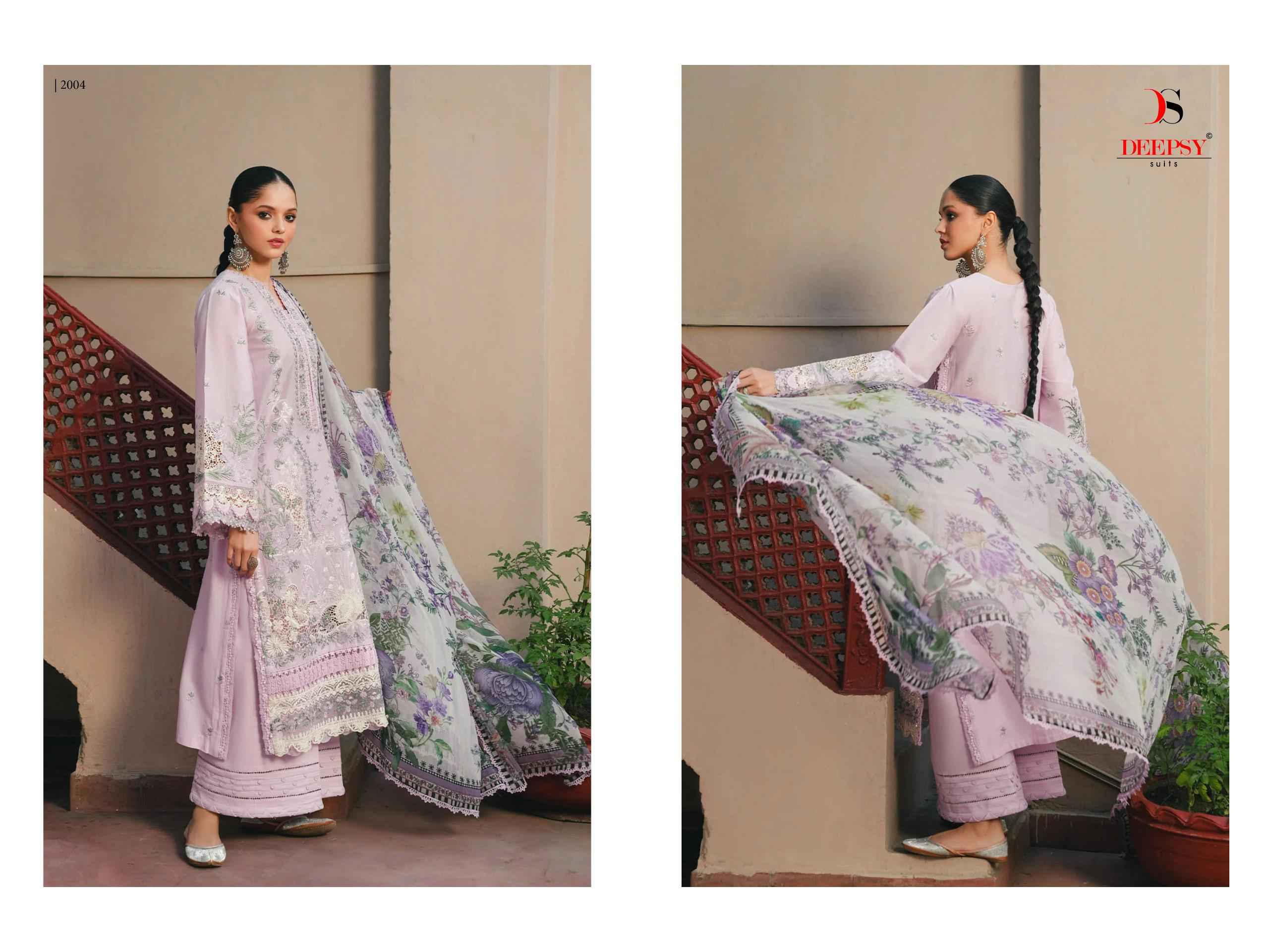 Deepsy Elaf Premium Vol 5 Cotton Dress Material 6 pcs Catalogue