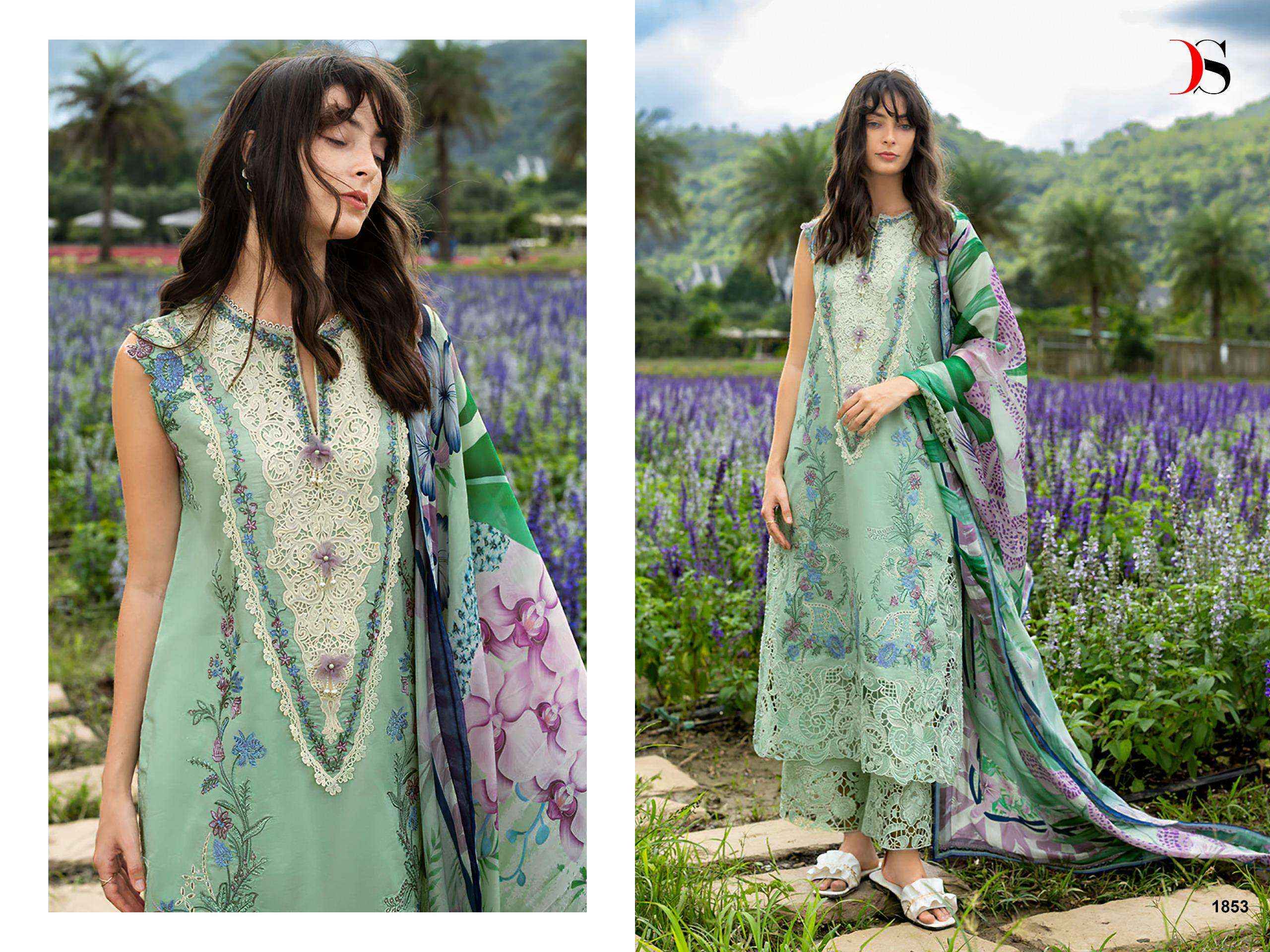 Deepsy Mushq Lawn Vol 3 Cotton Dress Material 6 pcs Catalogue