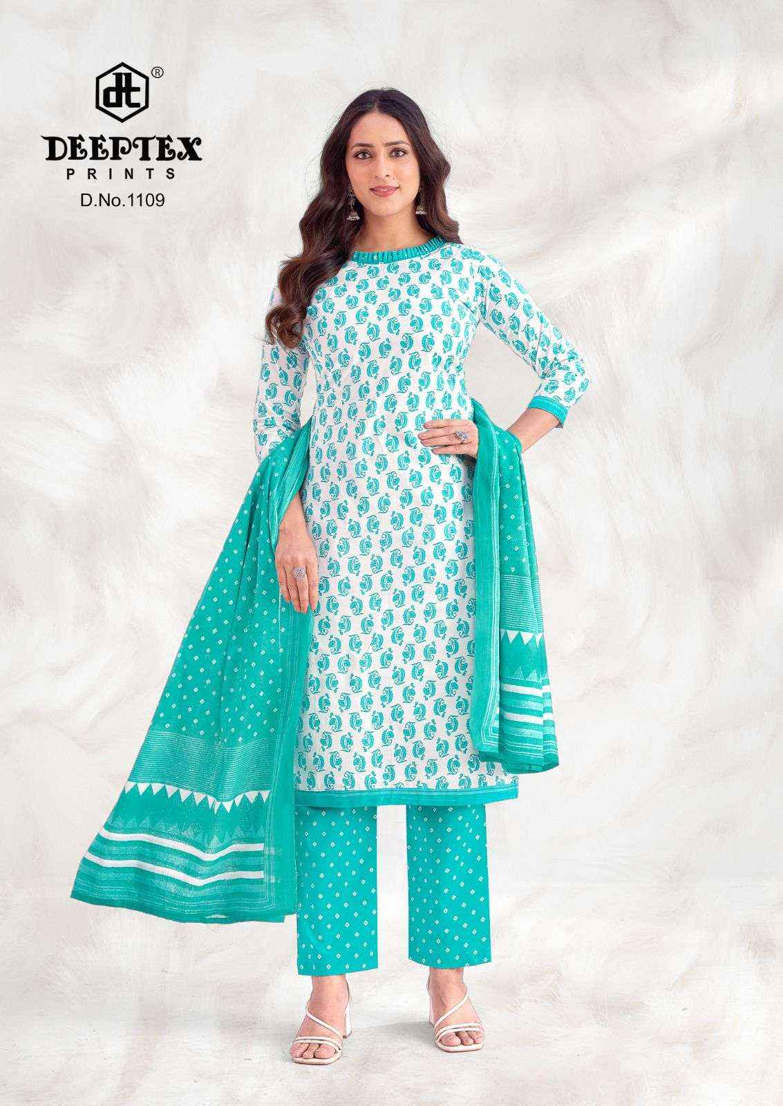 Deeptex Aaliza Vol 11 Readymade Cotton Dress 10 pcs Catalogue