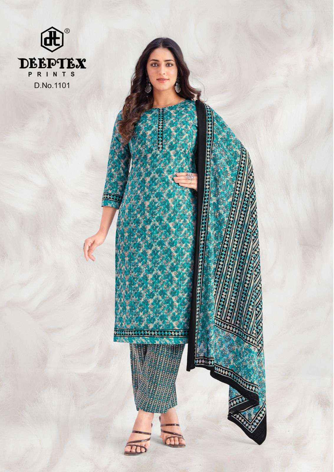 Deeptex Aaliza Vol 11 Readymade Cotton Dress 10 pcs Catalogue