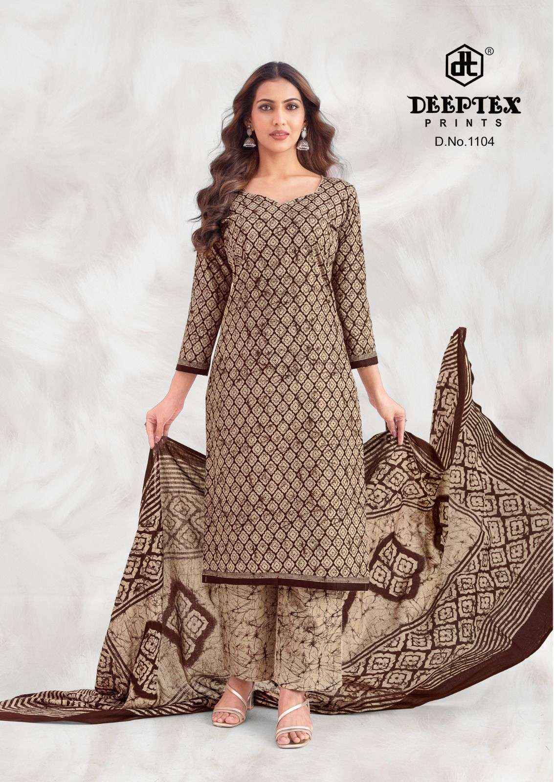 Deeptex Aaliza Vol 11 Readymade Cotton Dress 10 pcs Catalogue