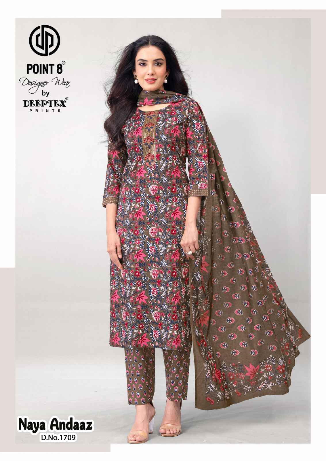 Deeptex Naya Andaaz Vol 17 Readymade Cotton Dress 10 pcs Catalogue