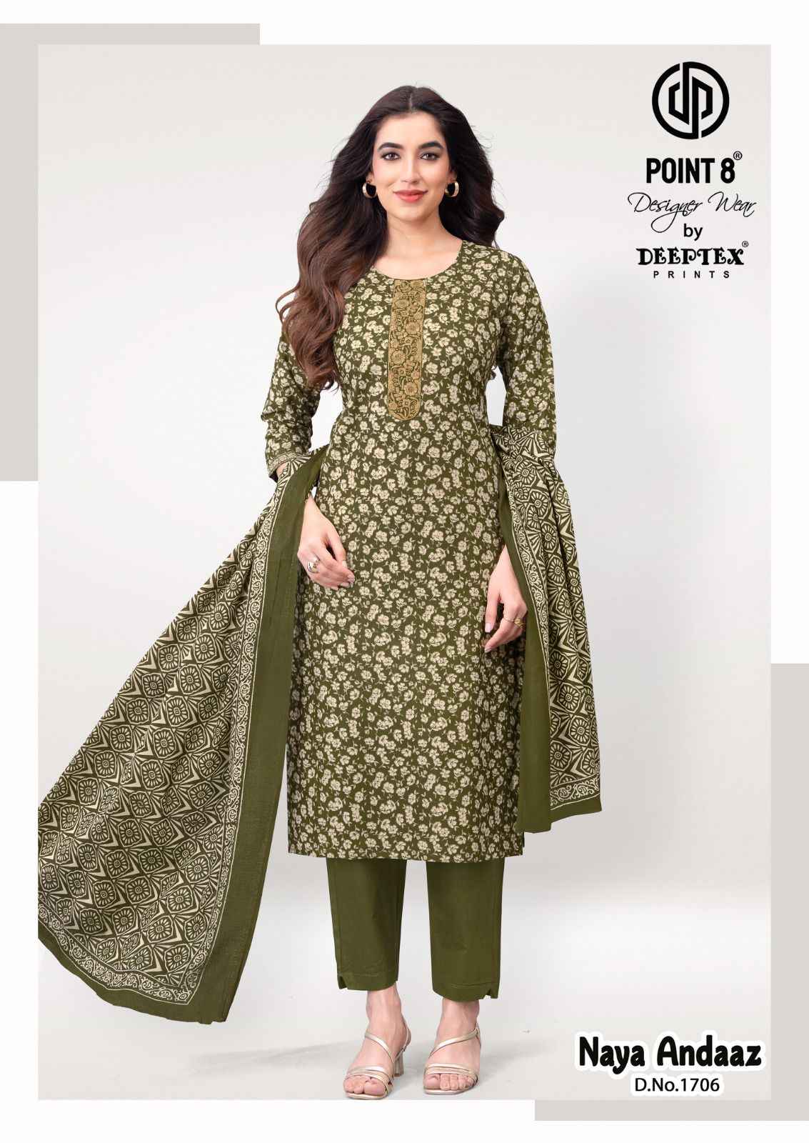 Deeptex Naya Andaaz Vol 17 Readymade Cotton Dress 10 pcs Catalogue