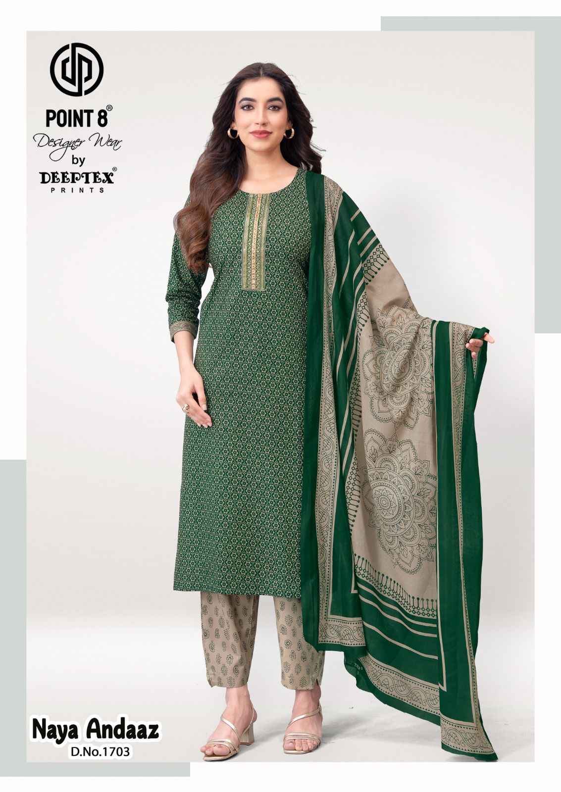 Deeptex Naya Andaaz Vol 17 Readymade Cotton Dress 10 pcs Catalogue