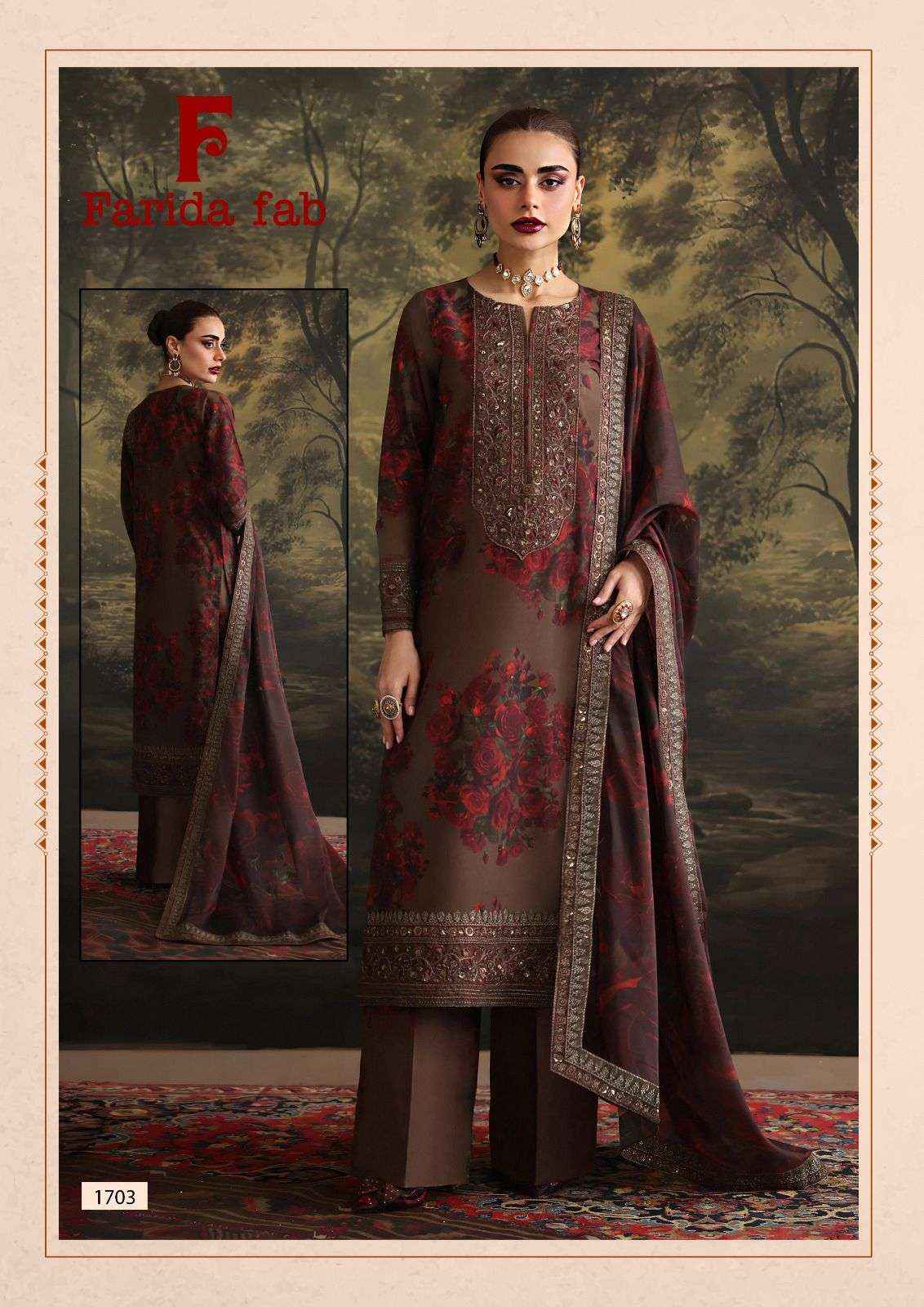 Farida Fab Ellija B Vol 17 Readymade Cotton Dress 6 pcs Catalogue