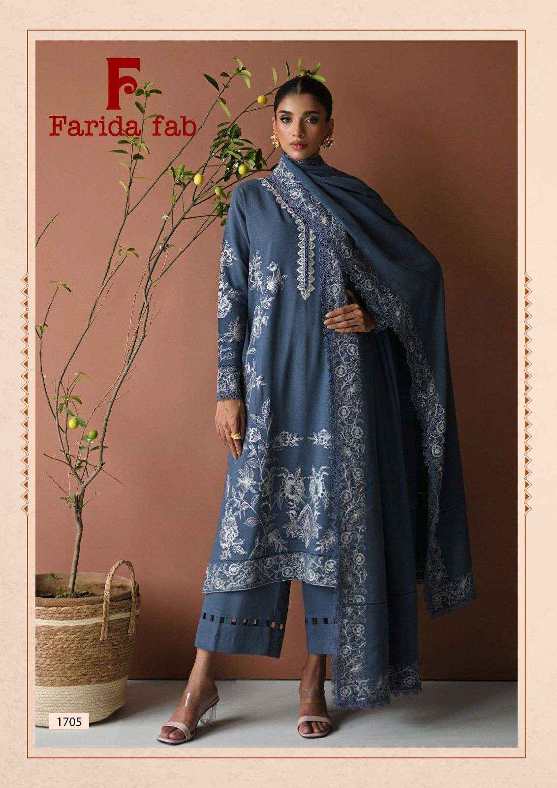 Farida Fab Ellija B Vol 17 Readymade Cotton Dress 6 pcs Catalogue