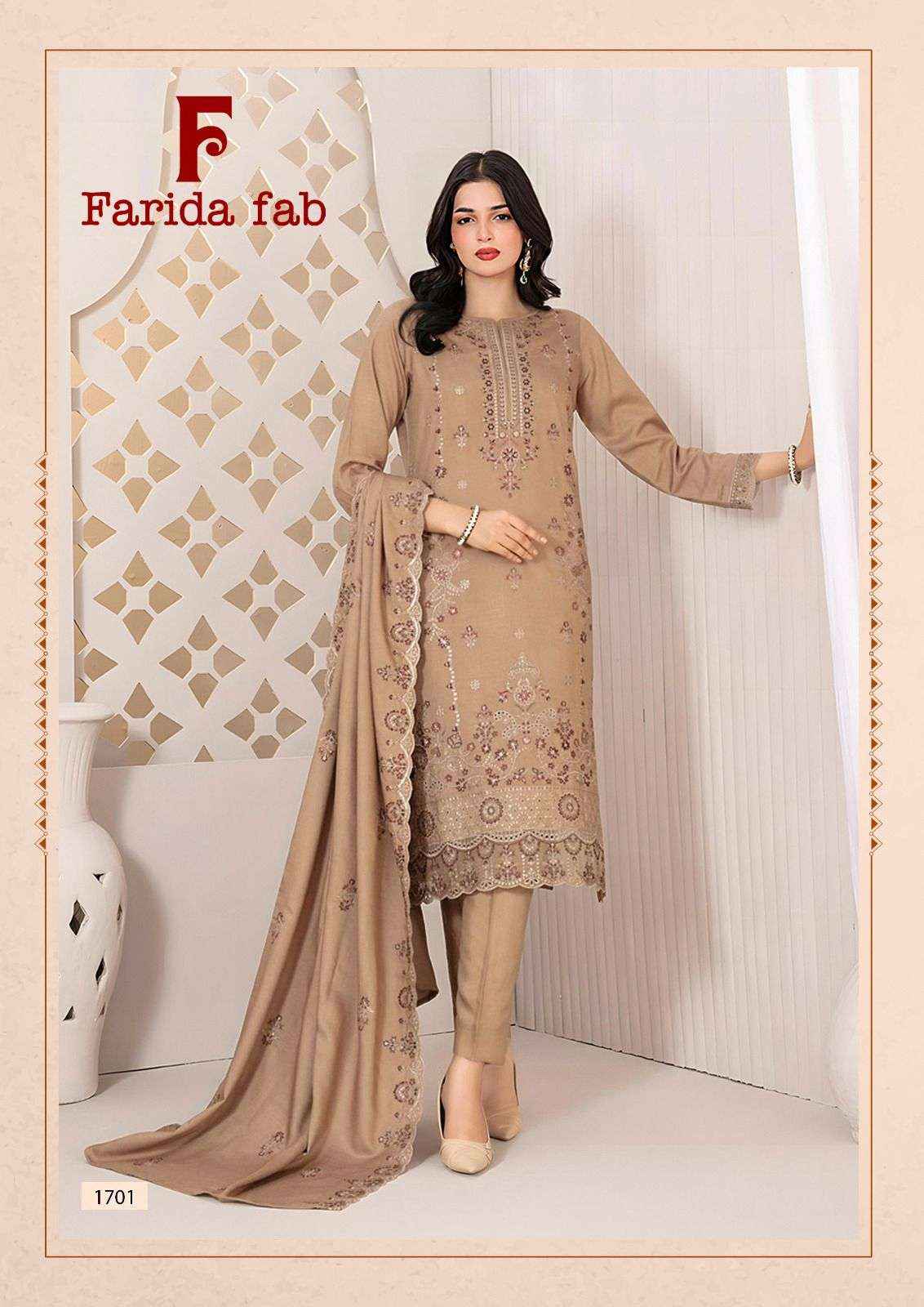 Farida Fab Ellija B Vol 17 Readymade Cotton Dress 6 pcs Catalogue