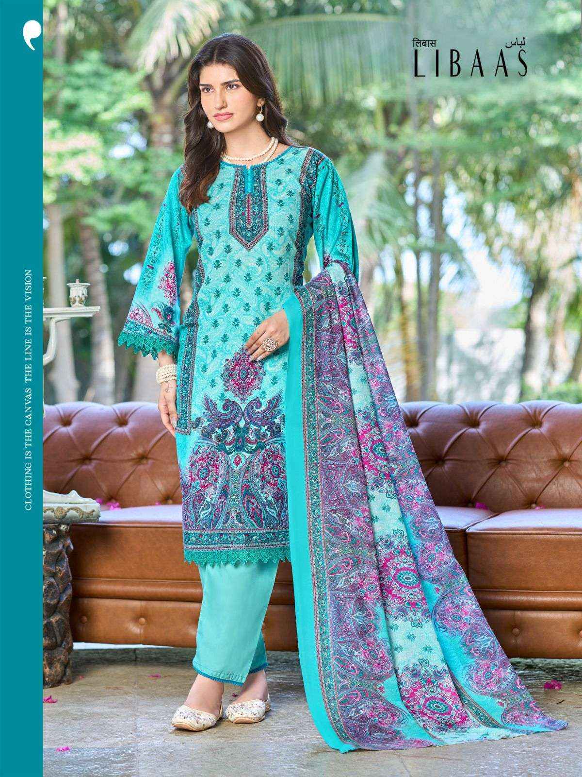 Ganesha Libaas Vol 12 Lawn Cotton Dress Material 8 pcs Catalogue
