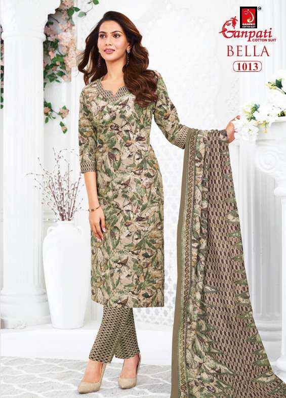 Ganpati Bella Patiyala Vol 10 Readymade Cotton Dress 15 pcs Catalogue