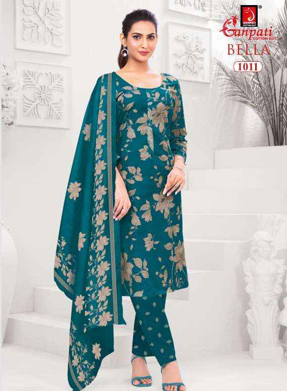 Ganpati Bella Patiyala Vol 10 Readymade Cotton Dress 15 pcs Catalogue