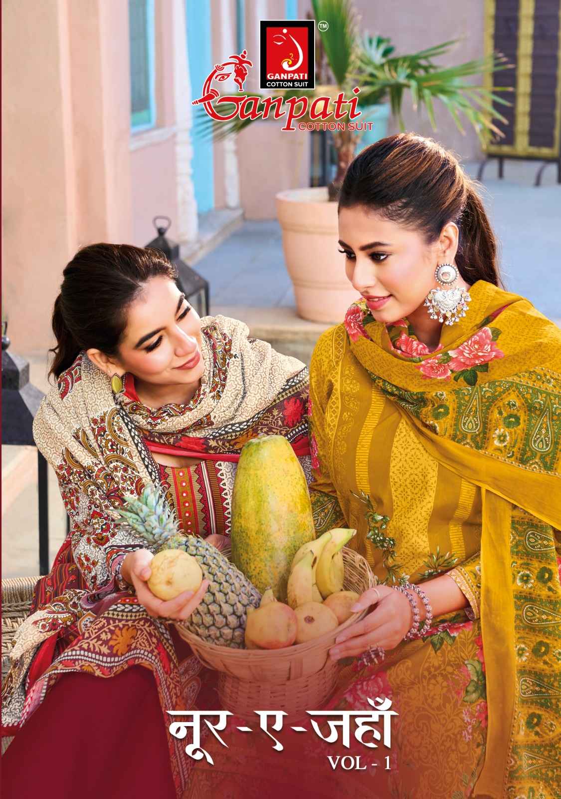 Ganpati Noor E Jahan Vol 1 Readymade Cotton Dress 8 pcs catalogue