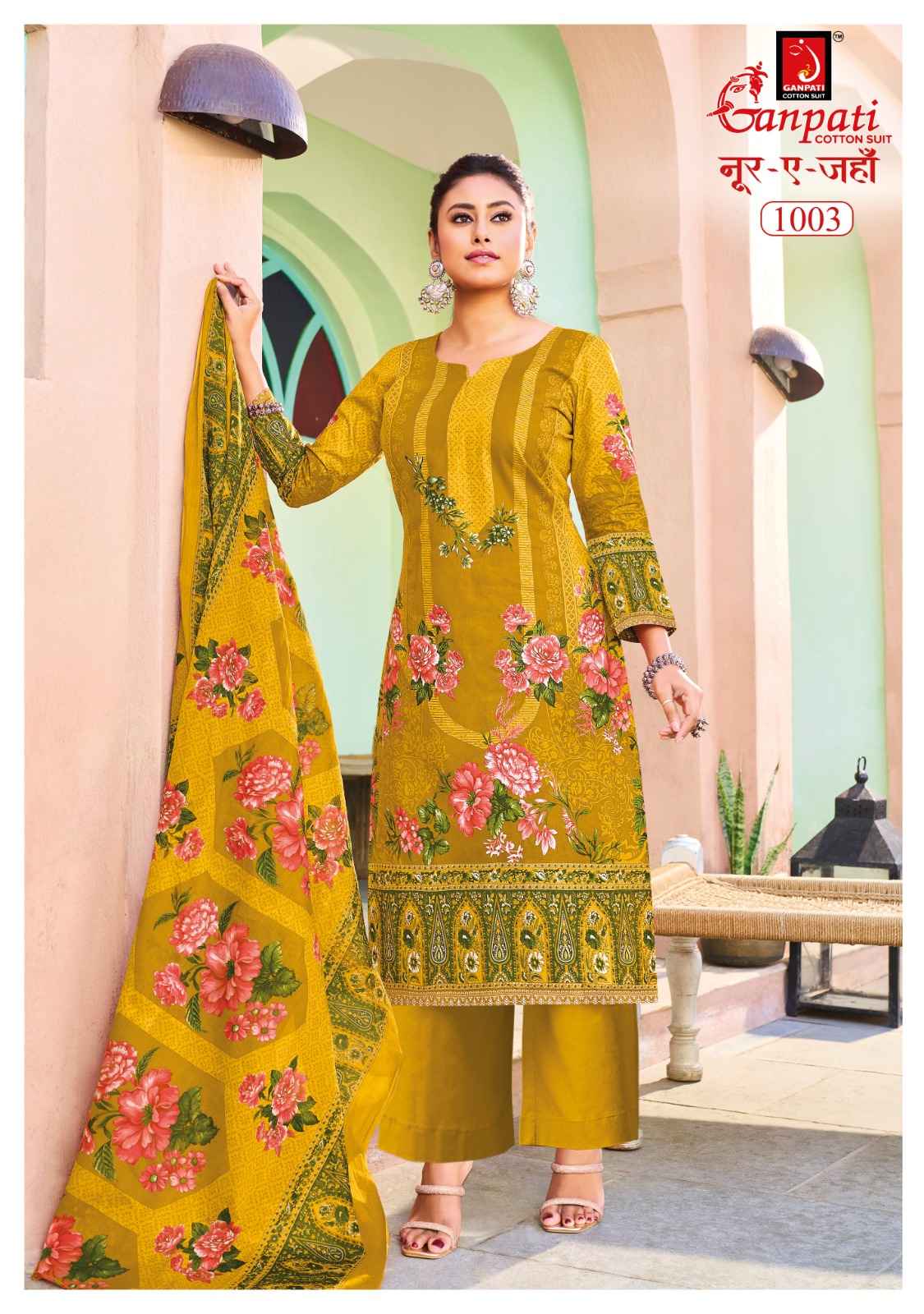 Ganpati Noor E Jahan Vol 1 Readymade Cotton Dress 8 pcs catalogue