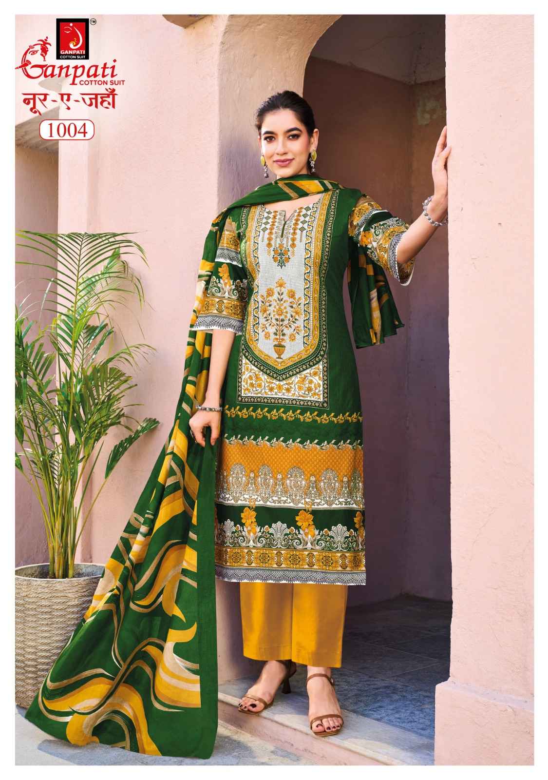 Ganpati Noor E Jahan Vol 1 Readymade Cotton Dress 8 pcs catalogue
