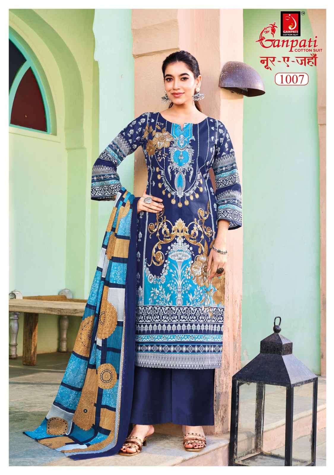Ganpati Noor E Jahan Vol 1 Readymade Cotton Dress 8 pcs catalogue