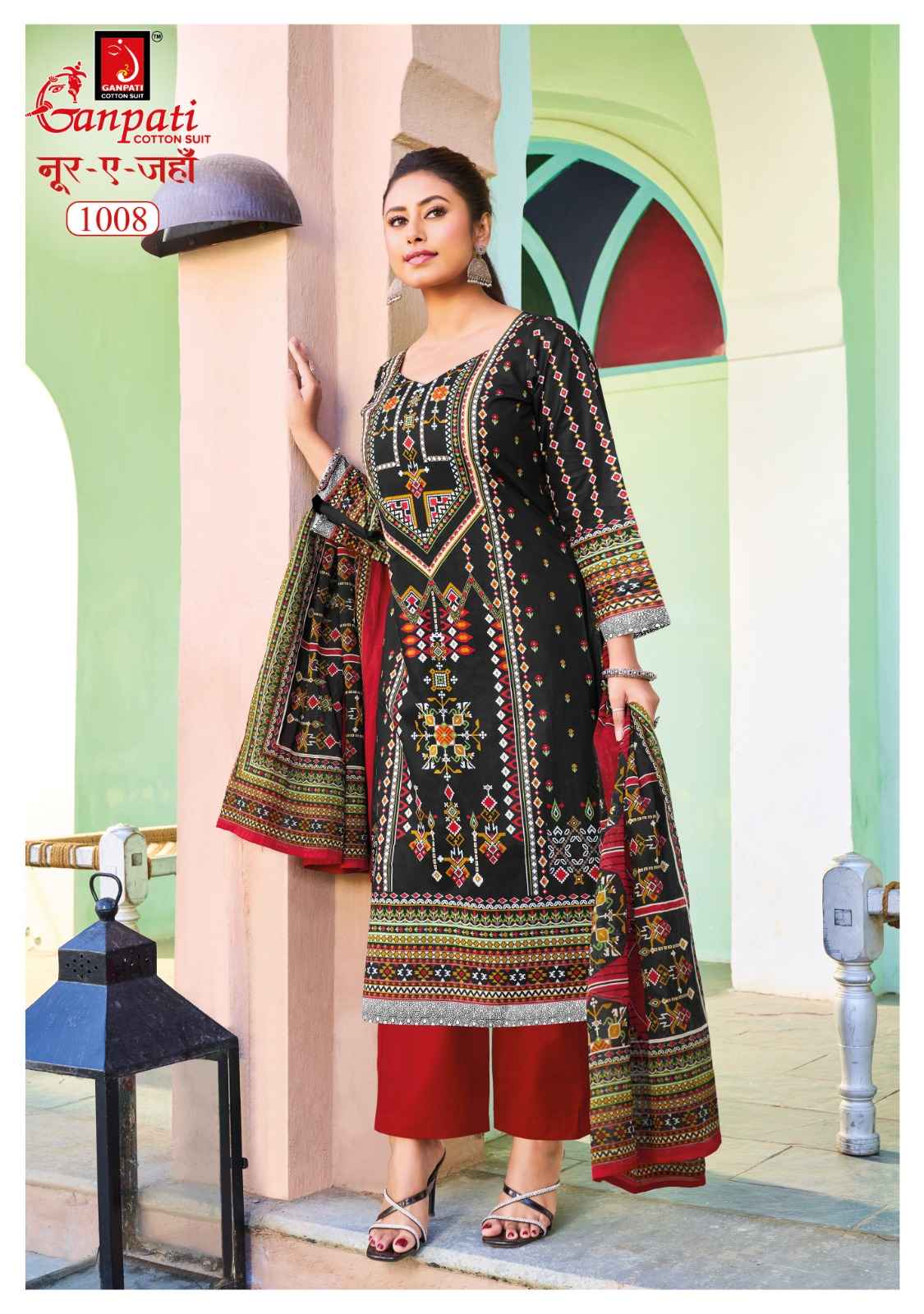 Ganpati Noor E Jahan Vol 1 Readymade Cotton Dress 8 pcs catalogue