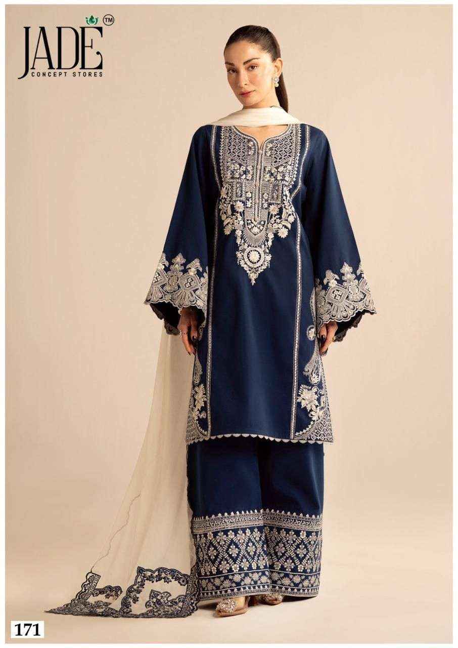Jade Chevron Vol 18 Readymade Cotton Dress 6 Pc Catalog