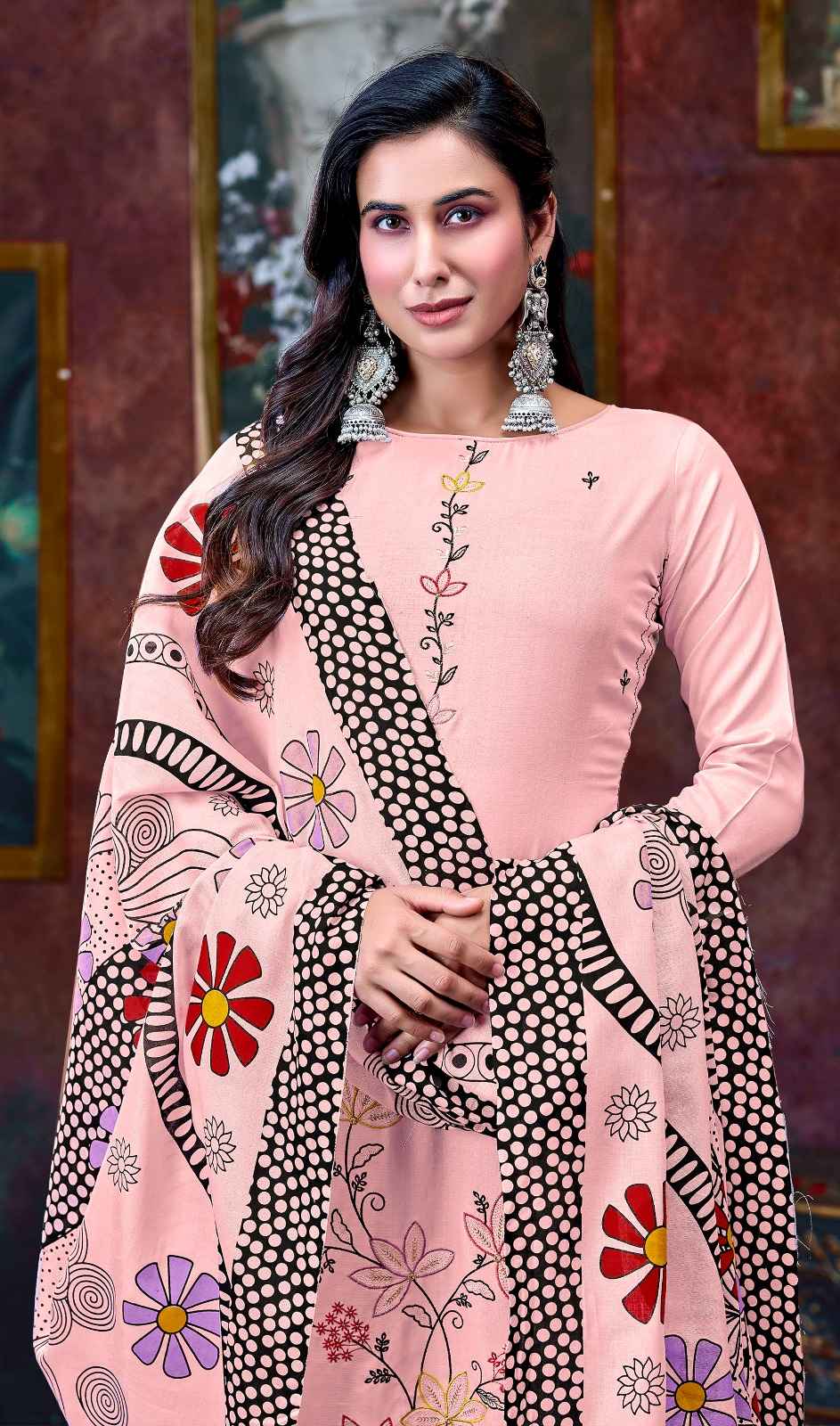 Jt Ankita Vol 53 Rayon Dress Material 5 pcs Catalogue