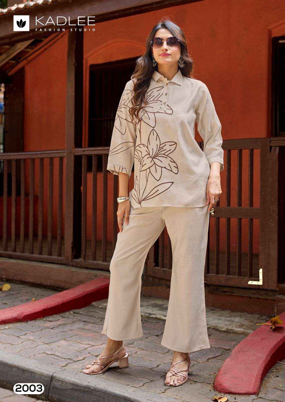 Kadlee Golden Lady Viscose Top With Bottom 6 pcs Catalogue