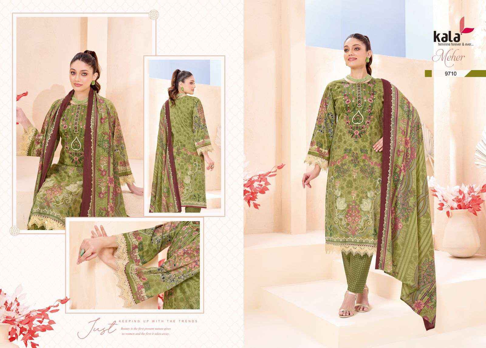 Kala Meher Vol 12 Cotton Dress Material 12 pcs Catalogue