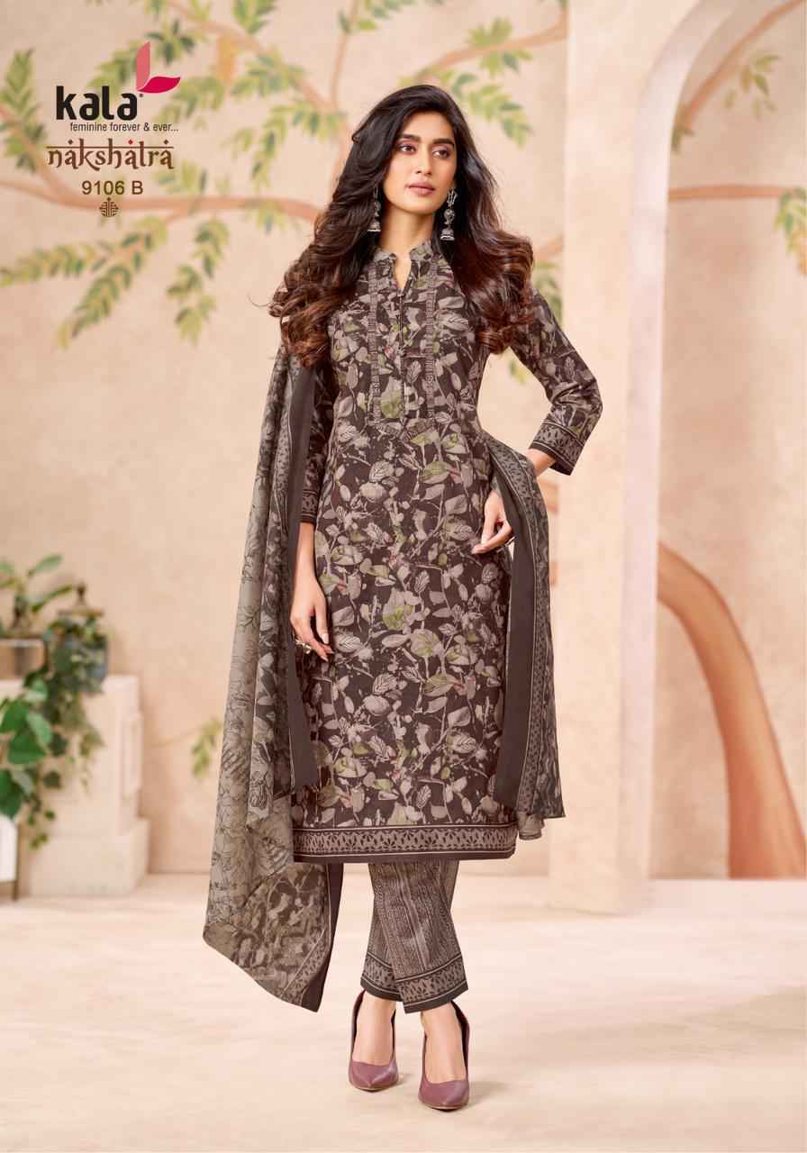 Kala Nakshatra Vol 5 Cotton Dress Material 12 pcs Catalogue