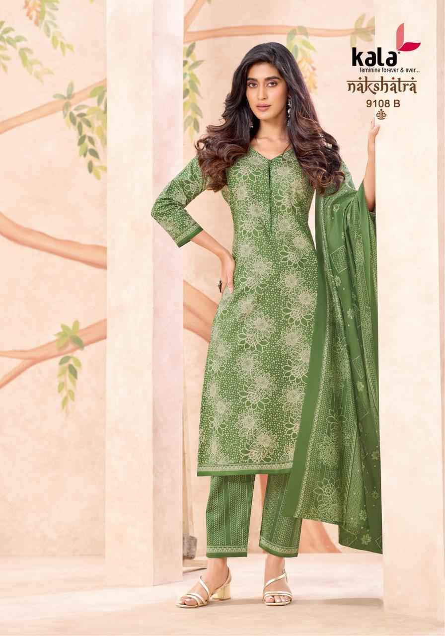 Kala Nakshatra Vol 5 Cotton Dress Material 12 pcs Catalogue