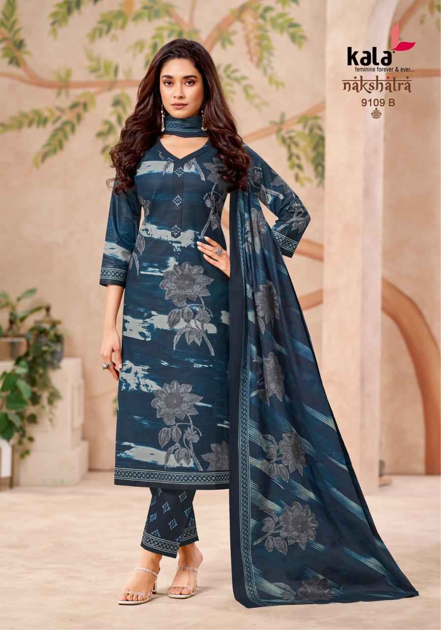 Kala Nakshatra Vol 5 Cotton Dress Material 12 pcs Catalogue