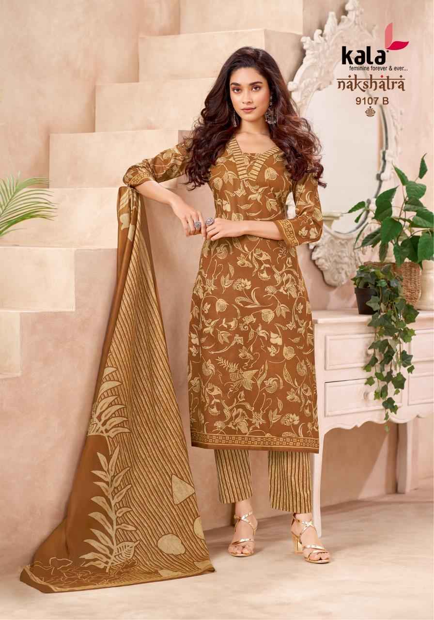 Kala Nakshatra Vol 5 Cotton Dress Material 12 pcs Catalogue