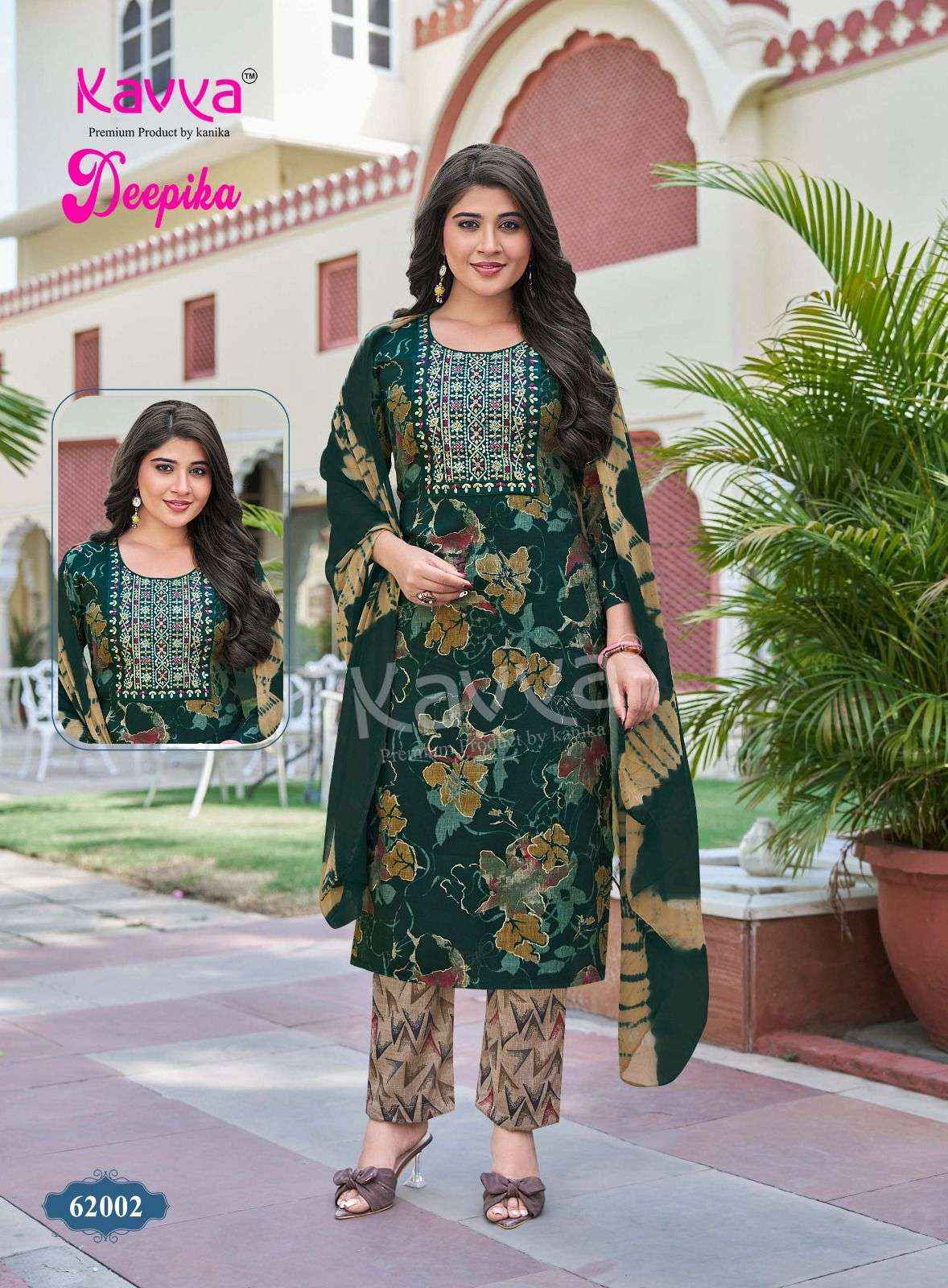 Kavya Deepika Vol 62 Capsule Kurti Combo 10 pcs Catalogue