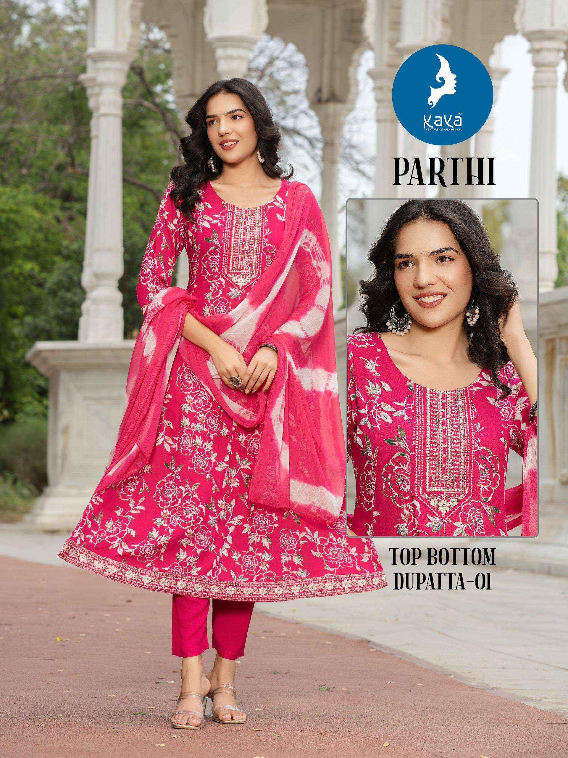 Kaya Parthi Rayon Kurti Combo 6 pcs Catalogue