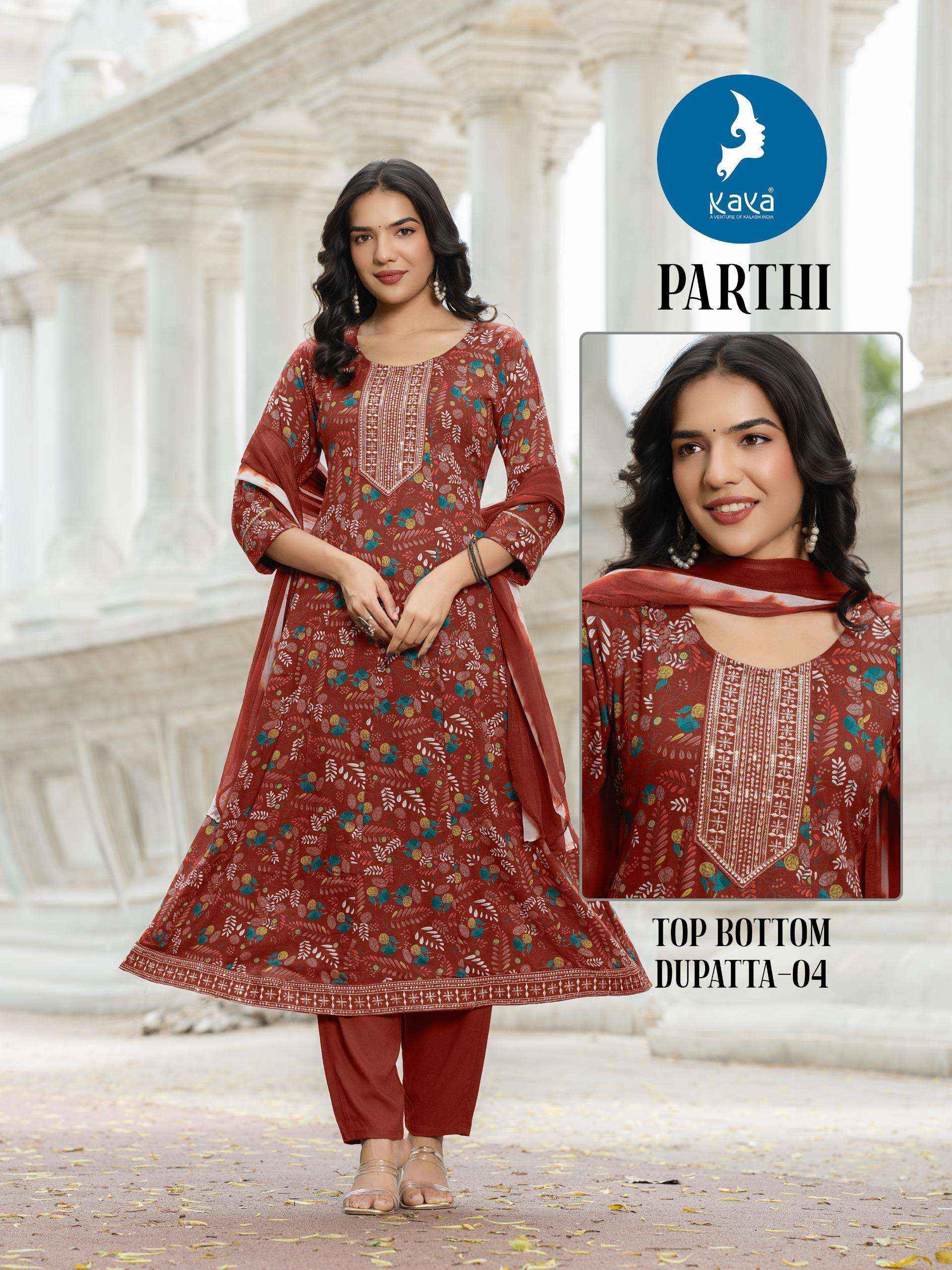Kaya Parthi Rayon Kurti Combo 6 pcs Catalogue