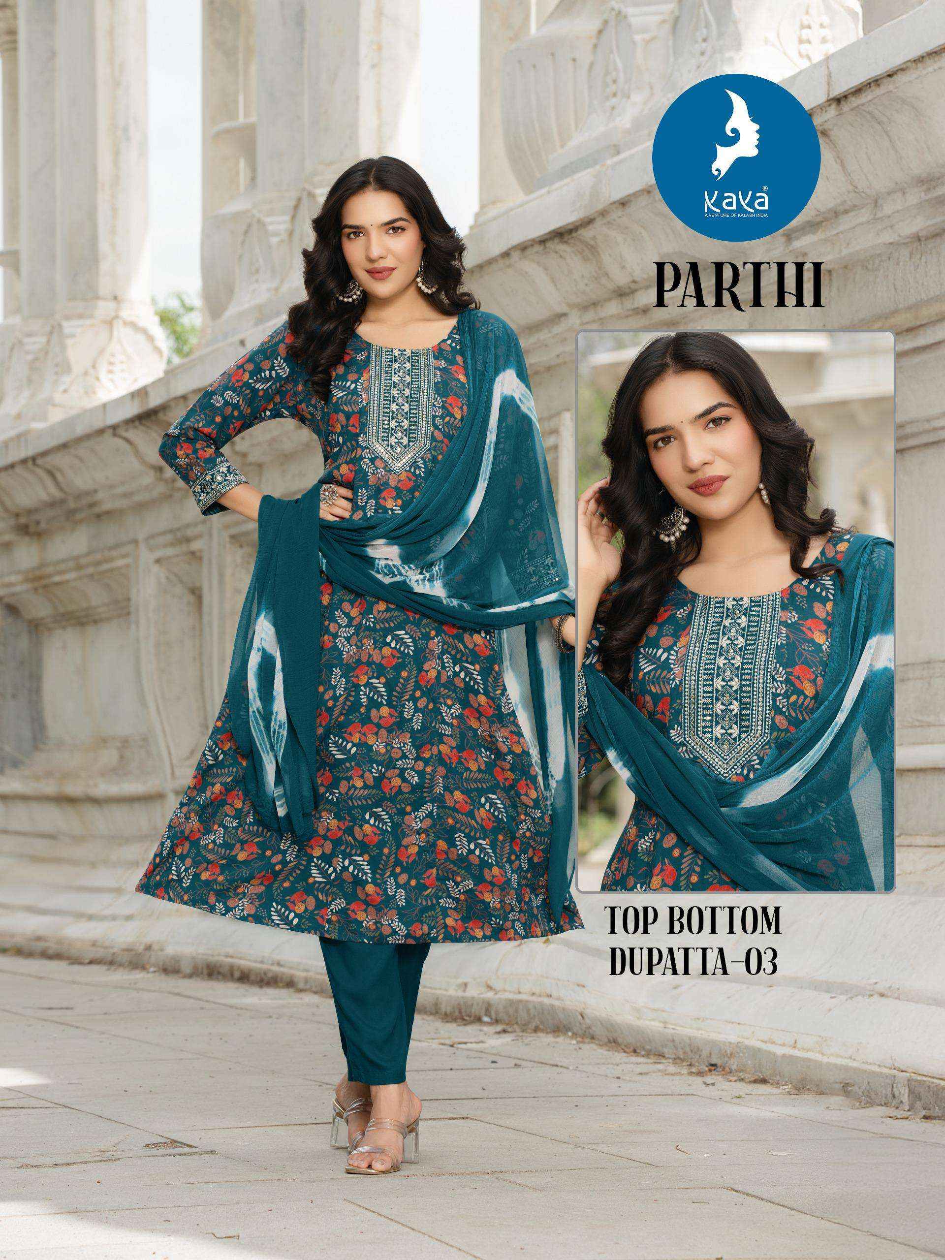 Kaya Parthi Rayon Kurti Combo 6 pcs Catalogue
