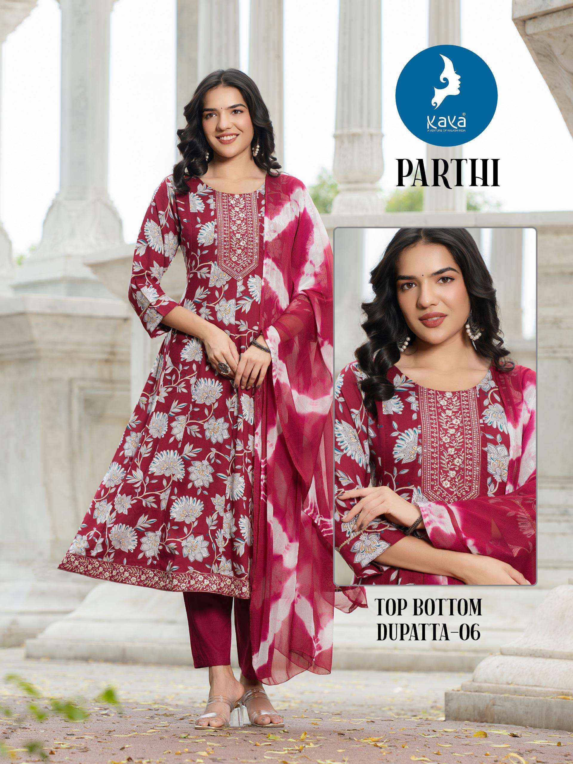 Kaya Parthi Rayon Kurti Combo 6 pcs Catalogue