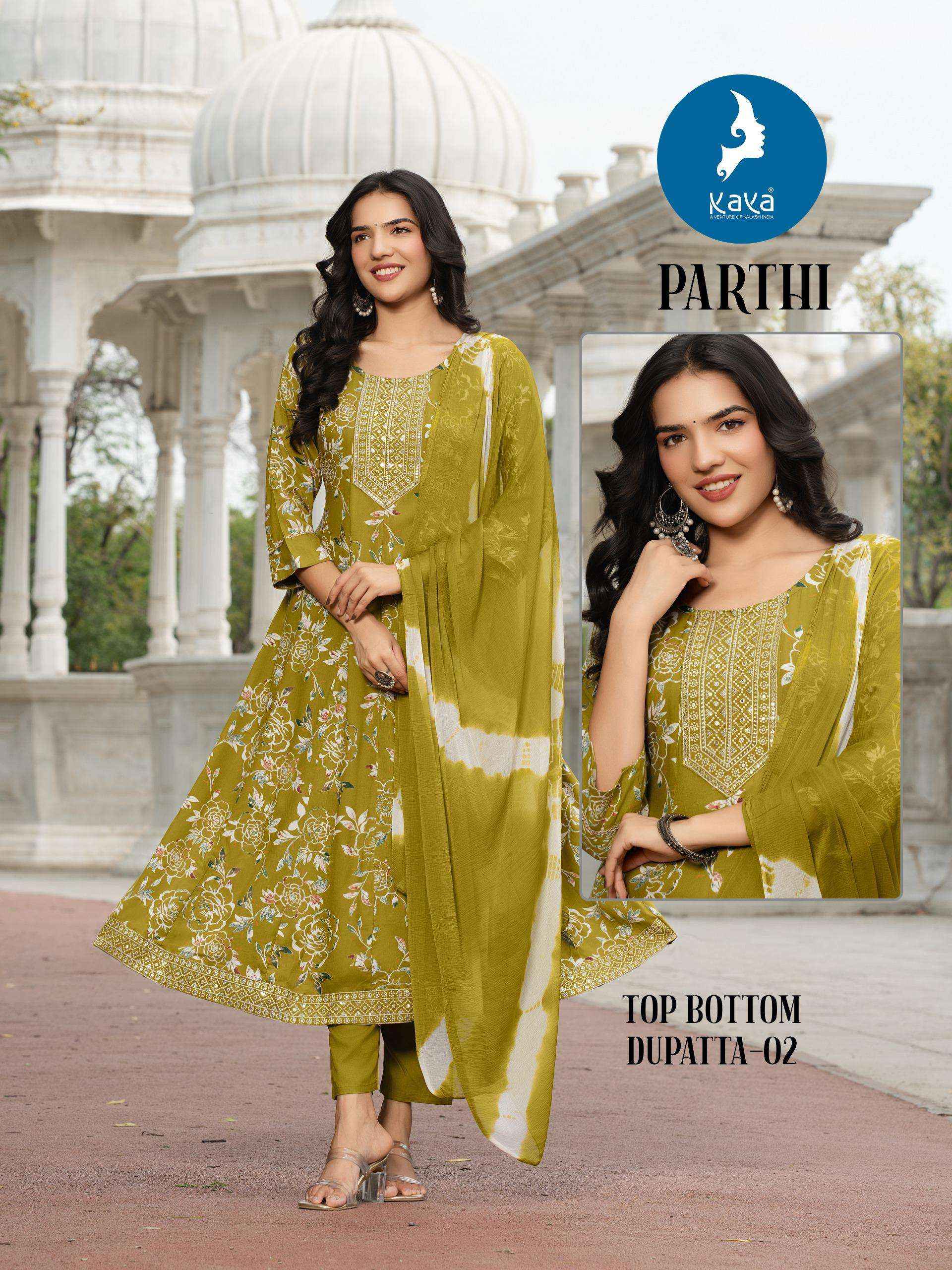 Kaya Parthi Rayon Kurti Combo 6 pcs Catalogue