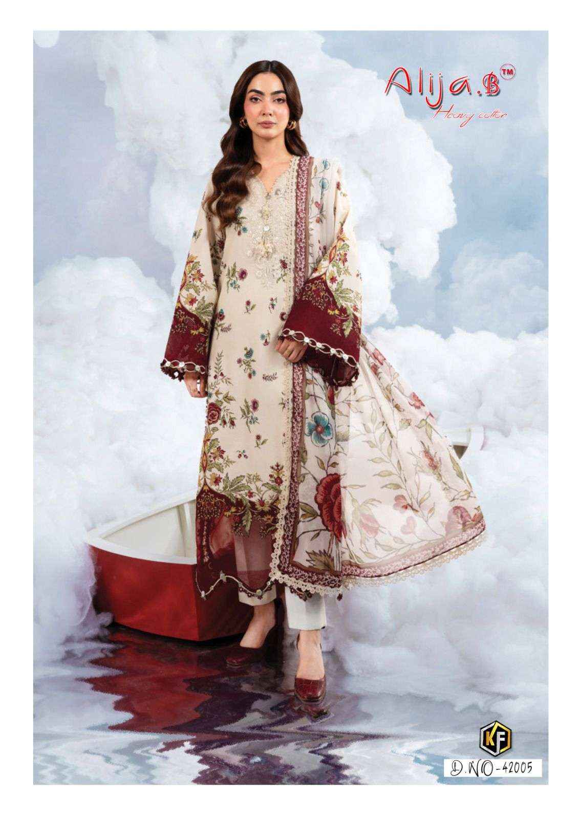 Keval Fab Alija B Vol 42 Cotton Dress Material 6 pcs Catalogue